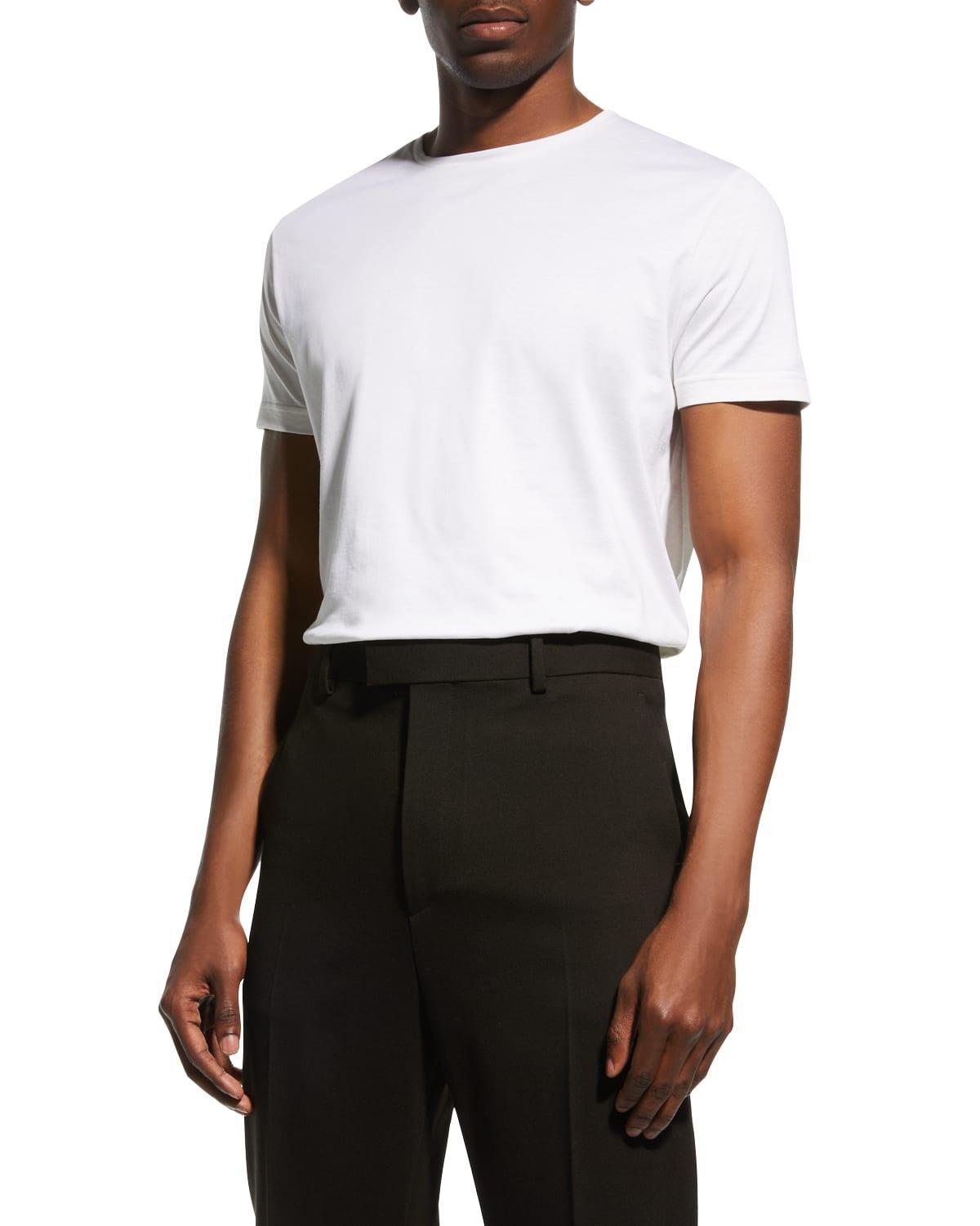 Mens Silk Cotton Jersey T-Shirt Product Image