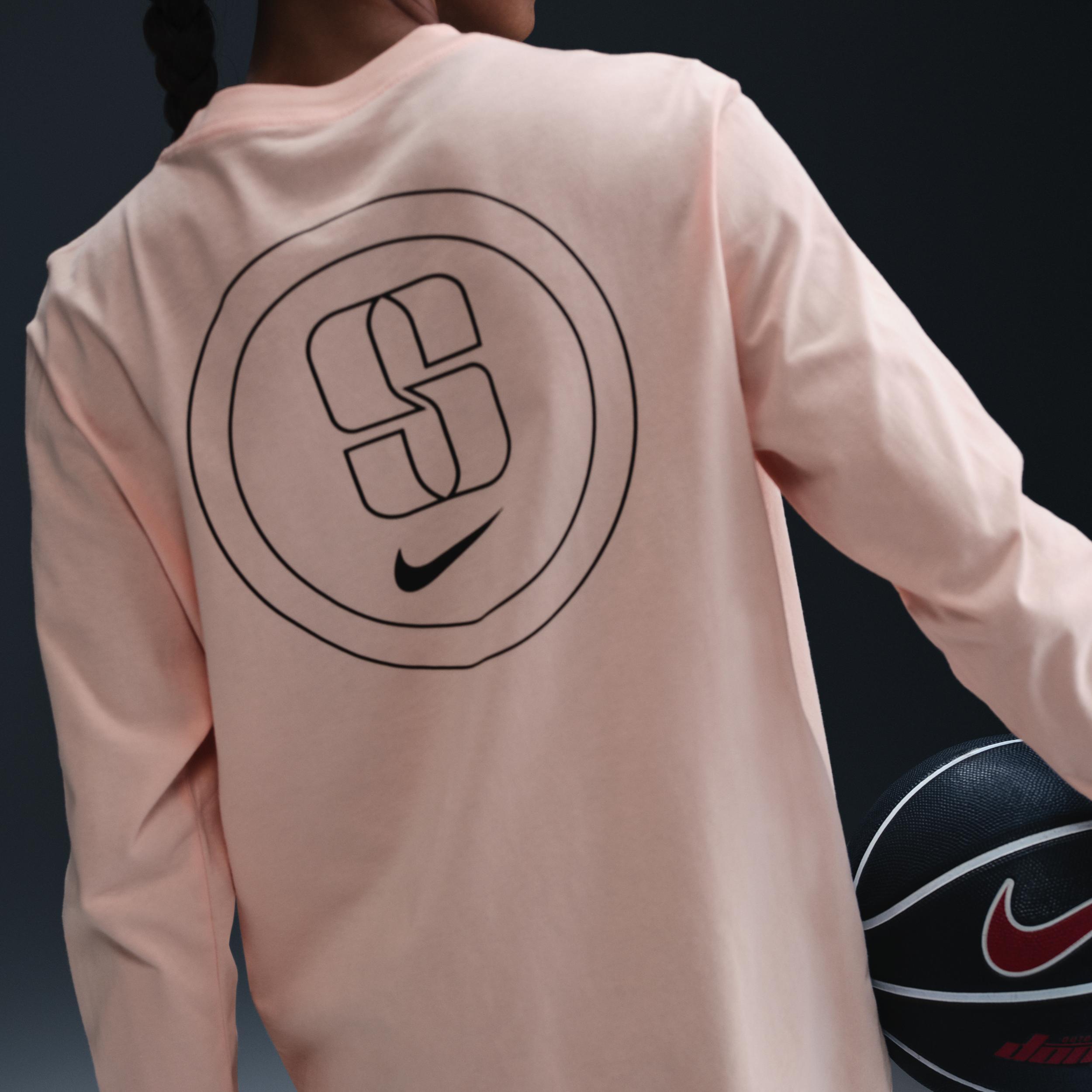 Nike Women's Sabrina Long-Sleeve Basketball T-Shirt Product Image
