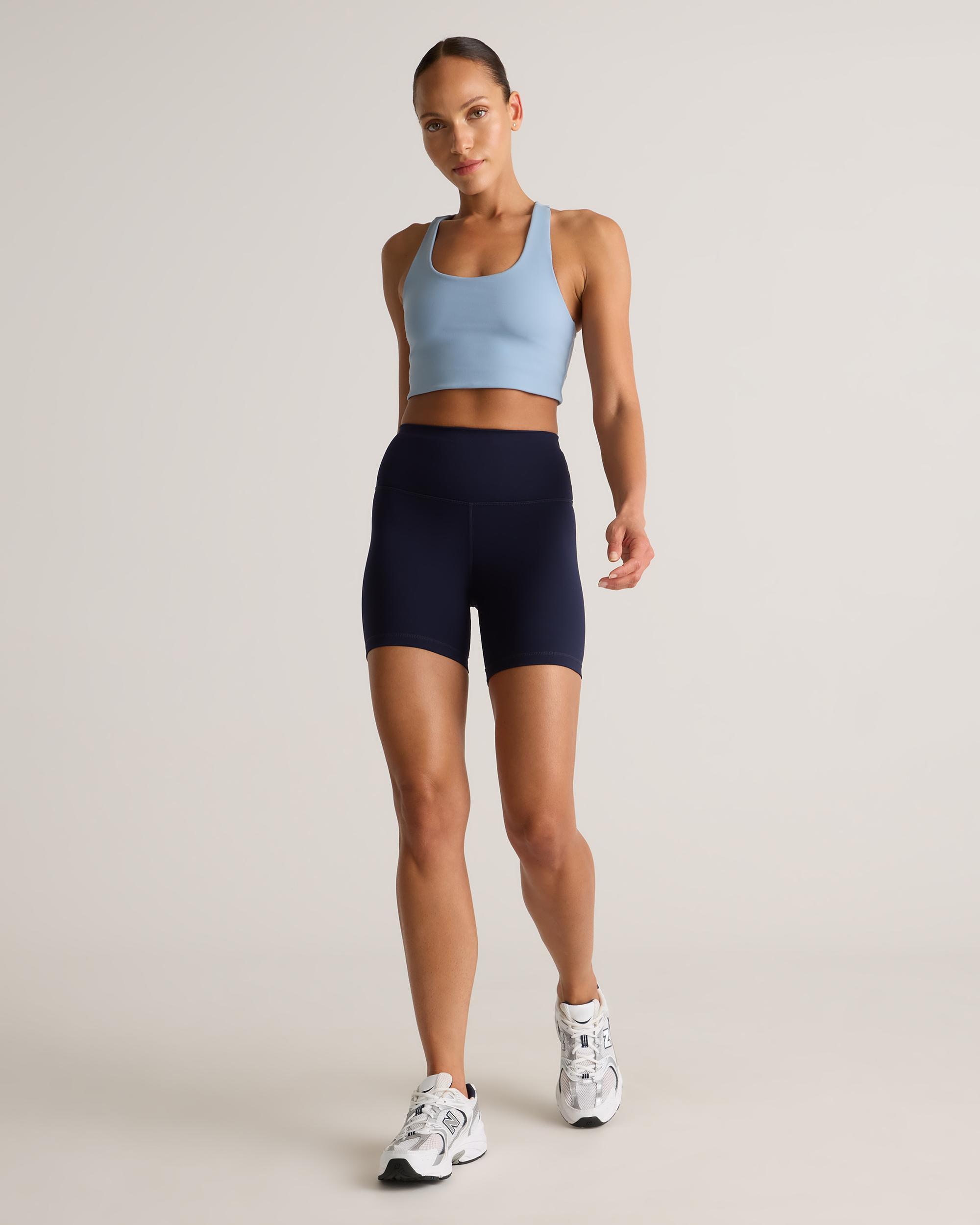 Quince | Women's Ultra-Form Scoop Neck Longline Bra Nylon/Spandex Product Image