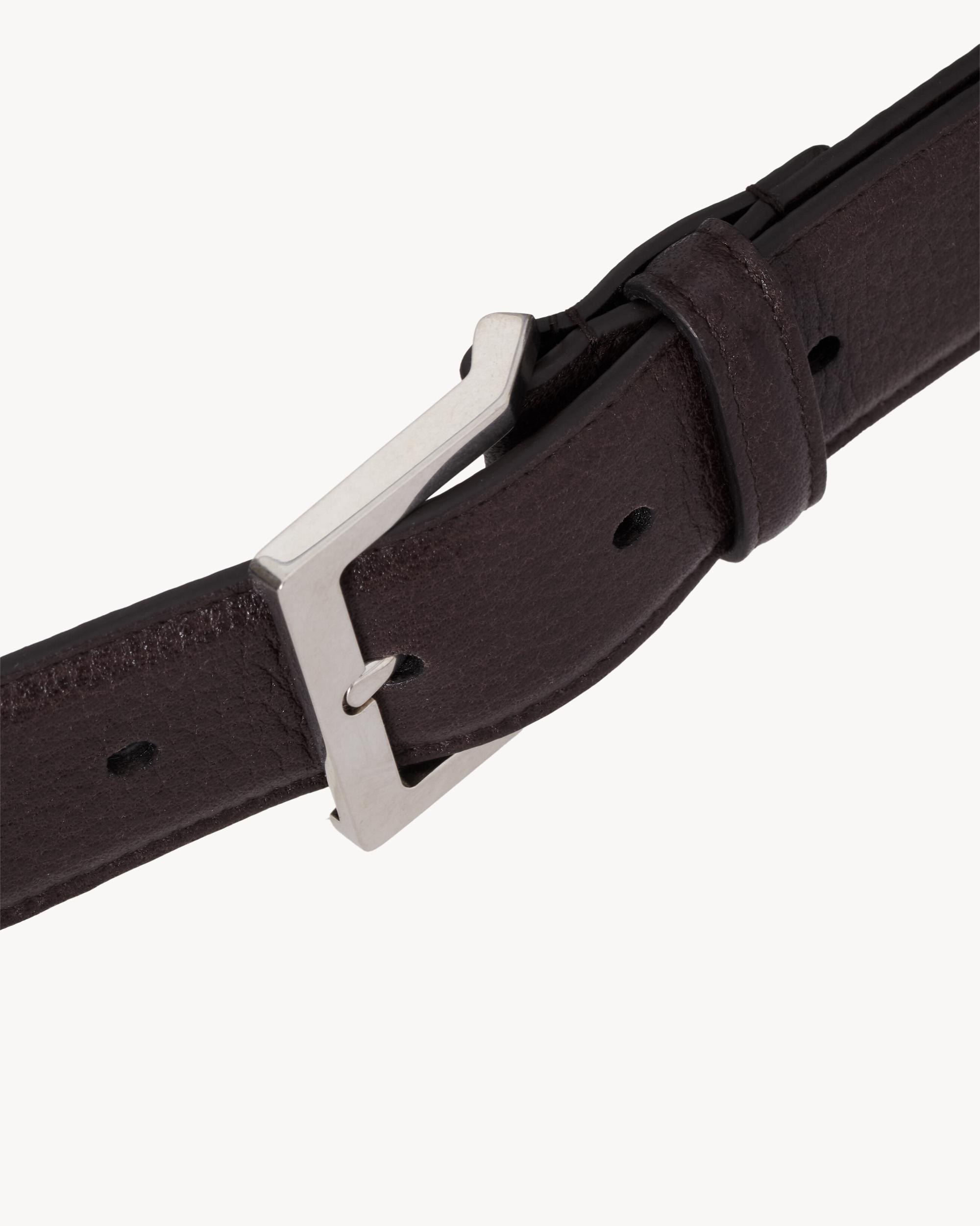VADIM belt in grained leather Product Image