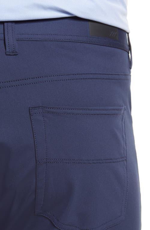 Rhone Commuter Men's Slim Fit Five Pocket Pants in Black at Nordstrom, Size 35 Product Image