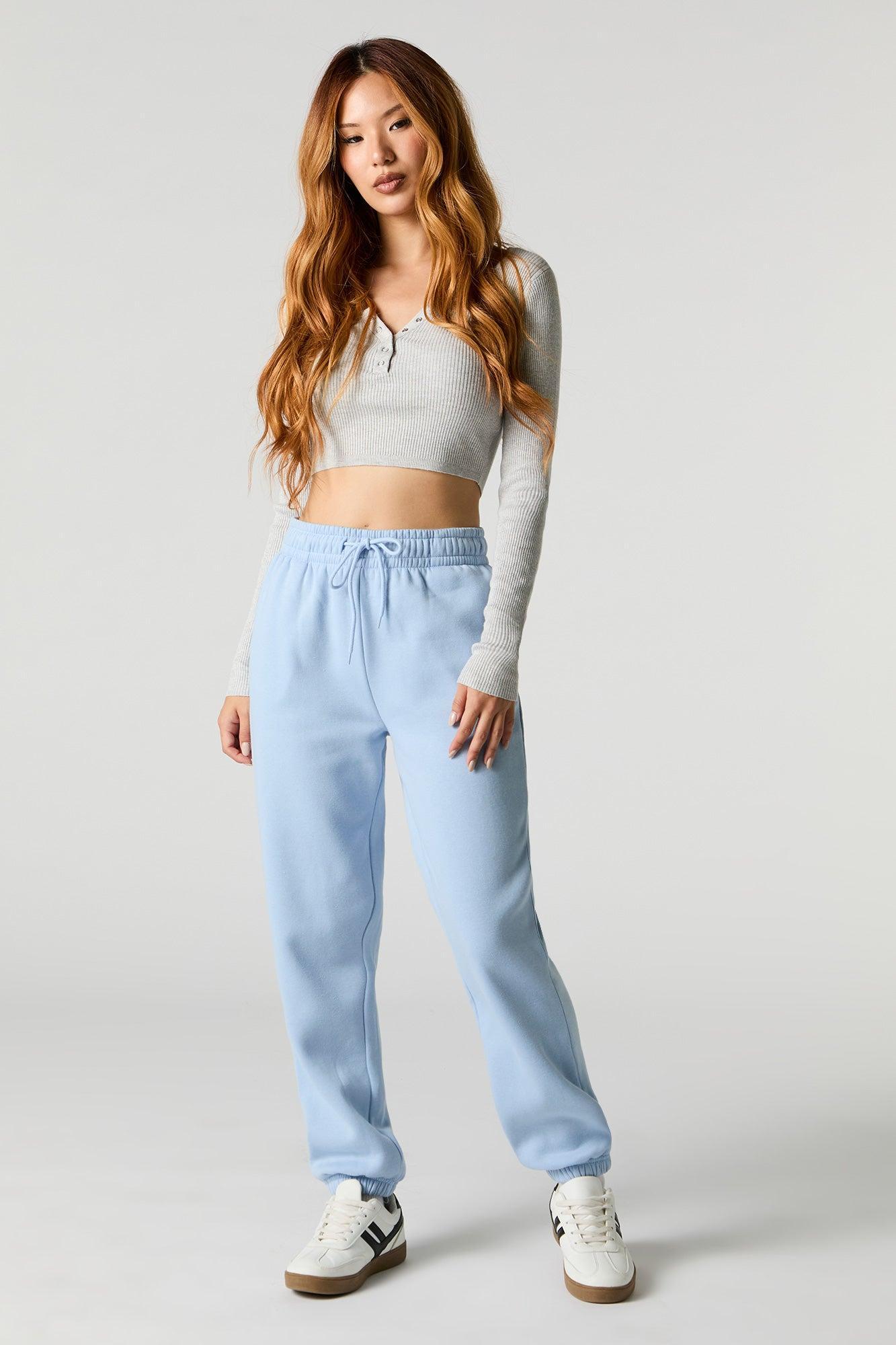 High Rise Fleece Jogger Female Product Image