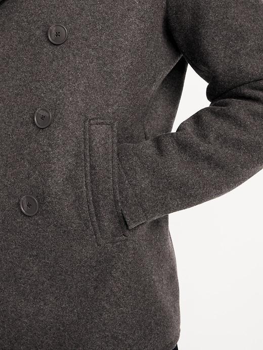 Double-Breasted Pea Coat Product Image