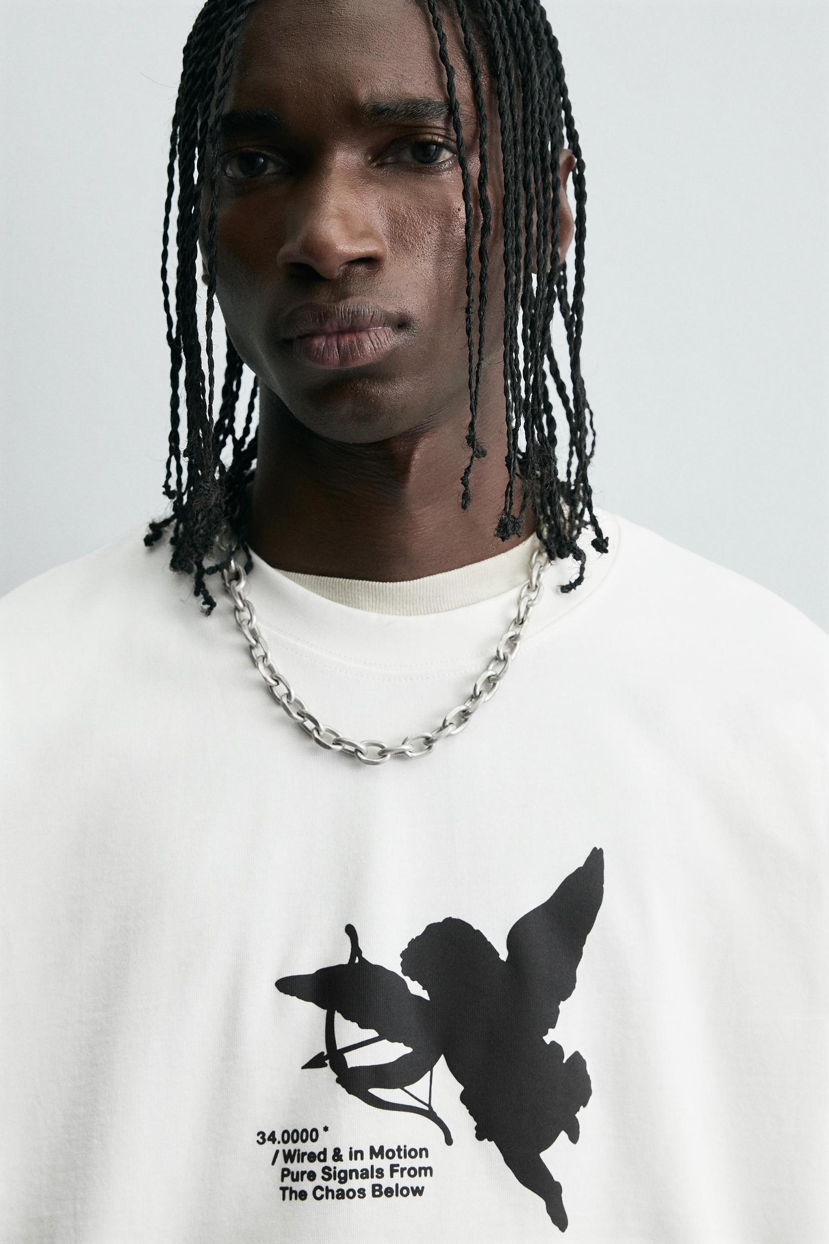 RUBBERIZED PRINT T-SHIRT Product Image