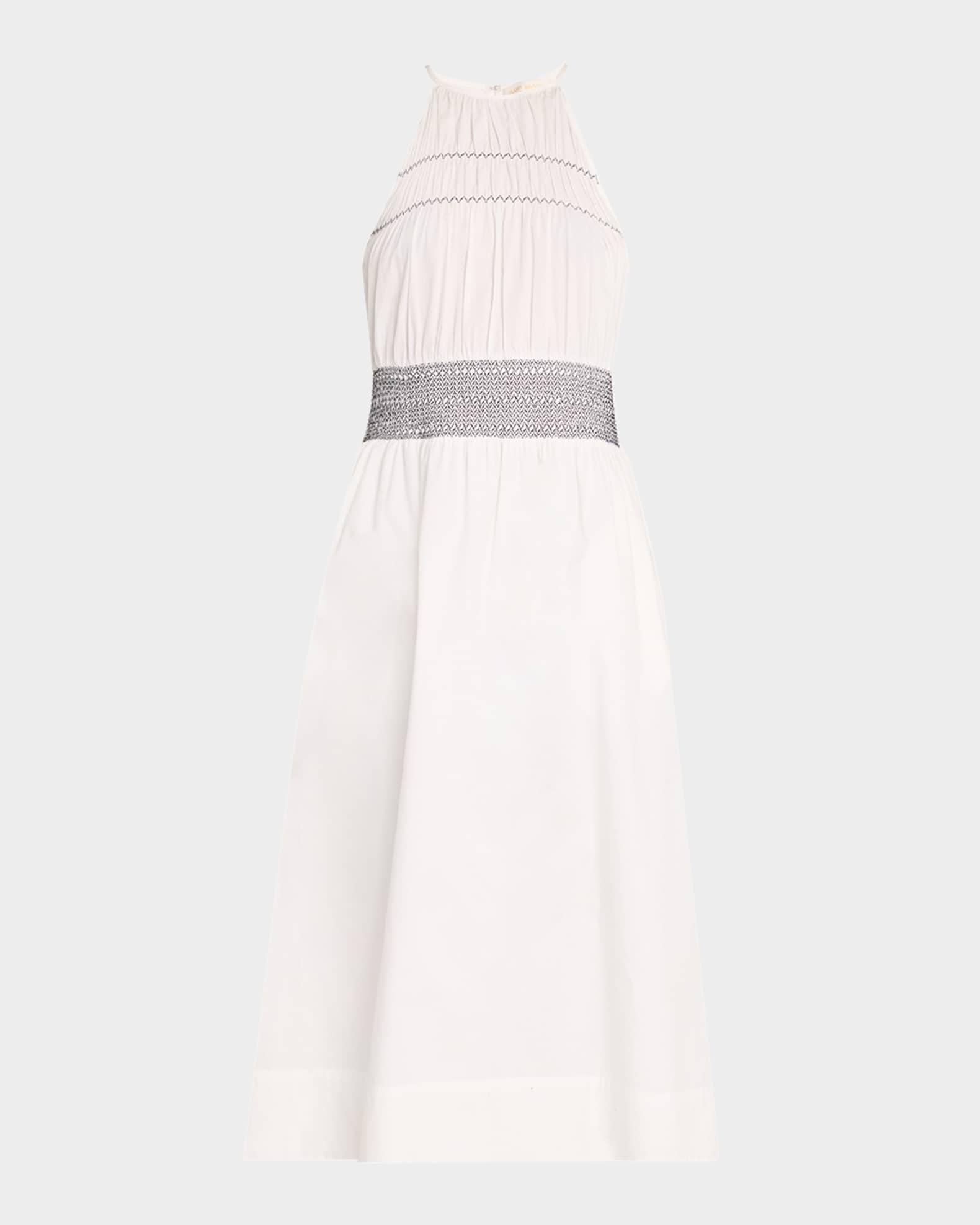 Melanie High-Neck Midi Dress Product Image