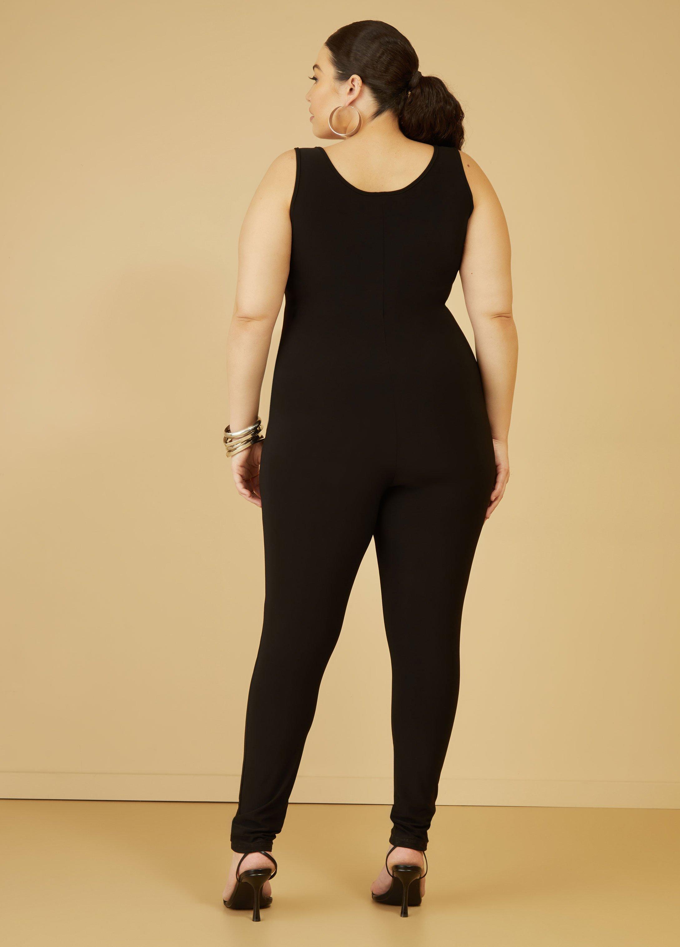 Stretch Knit Catsuit Product Image