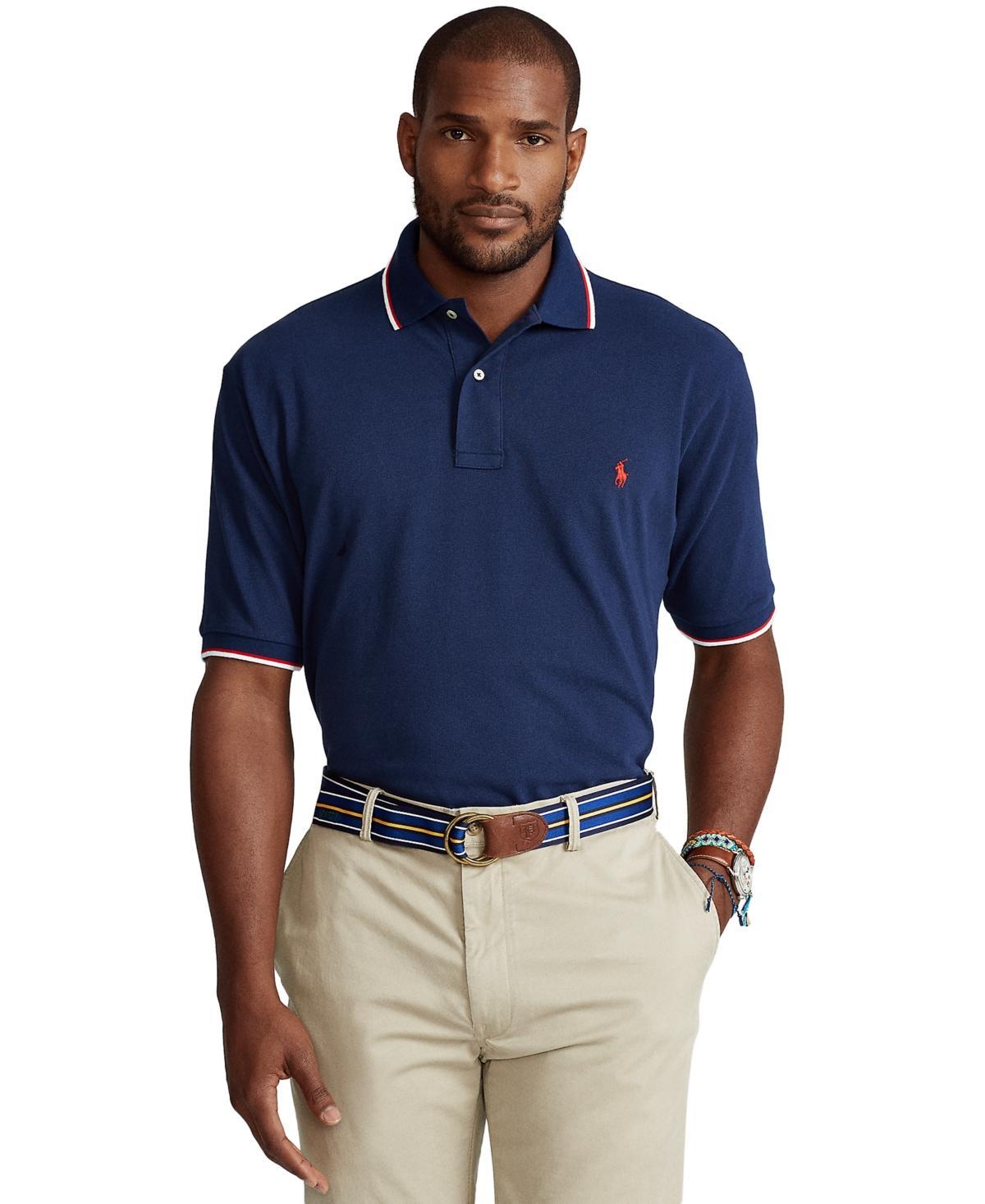 Polo Ralph Lauren Big & Tall Big Tall Mesh Polo Shirt (RL 2000 /C7996) Men's Clothing Product Image