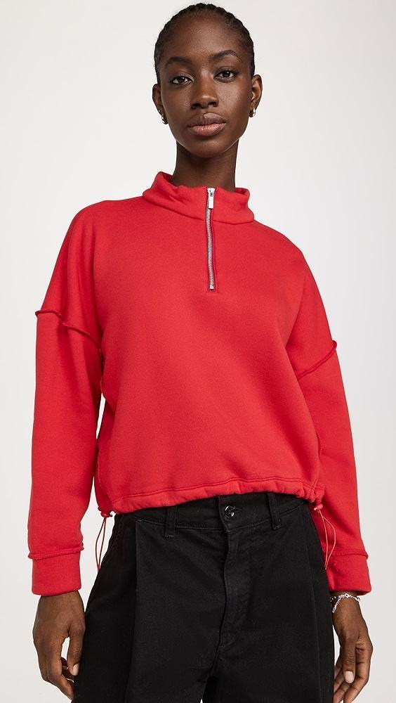LNA Chandler Fleece Half Zip | Shopbop Product Image
