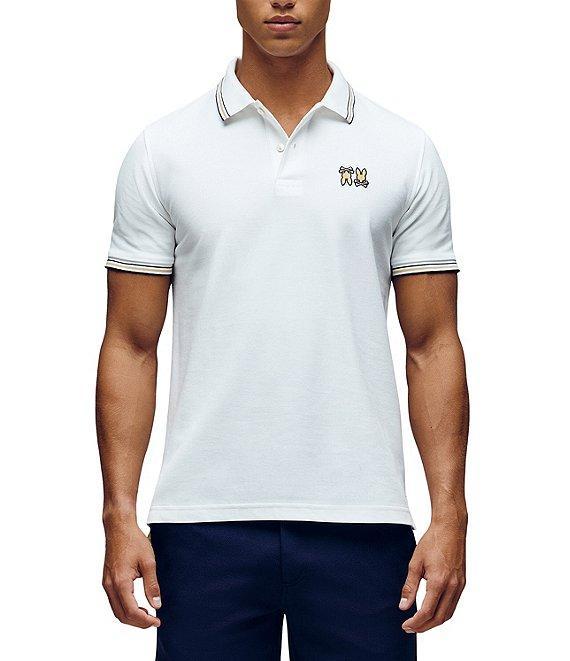Psycho Bunny Archive Neon Bunny Short Sleeve Polo Shirt Product Image