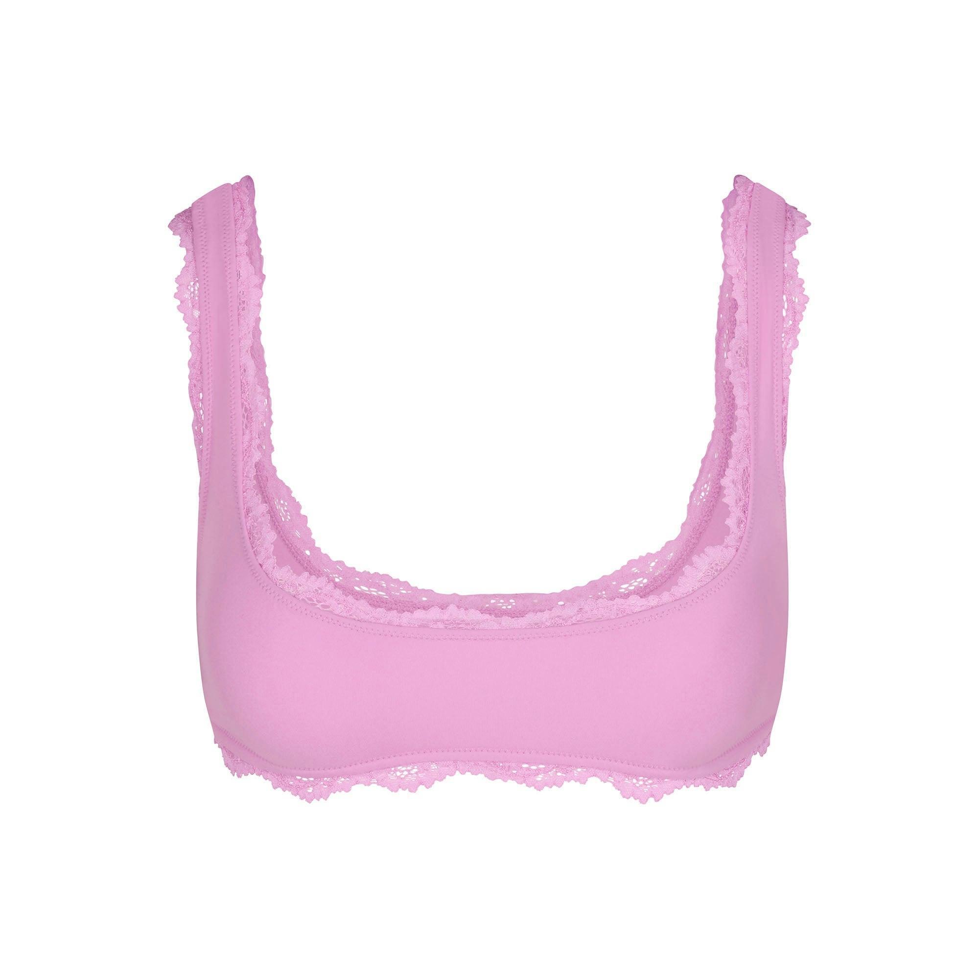 FITS EVERYBODY LACE SQUARE NECK BRALETTE | PETAL Product Image