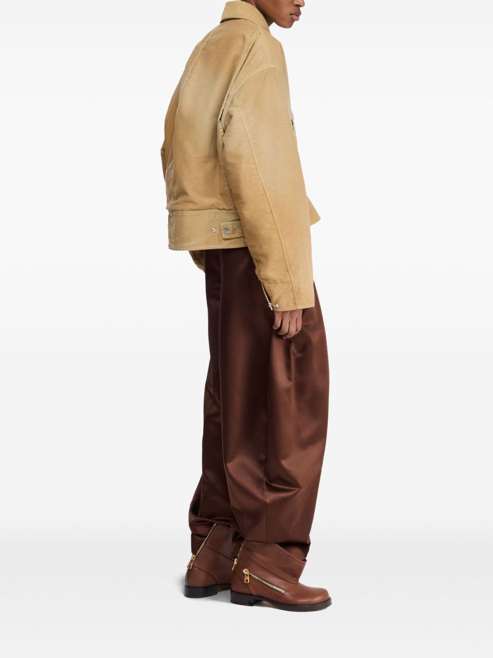 flared-hem jacket Product Image
