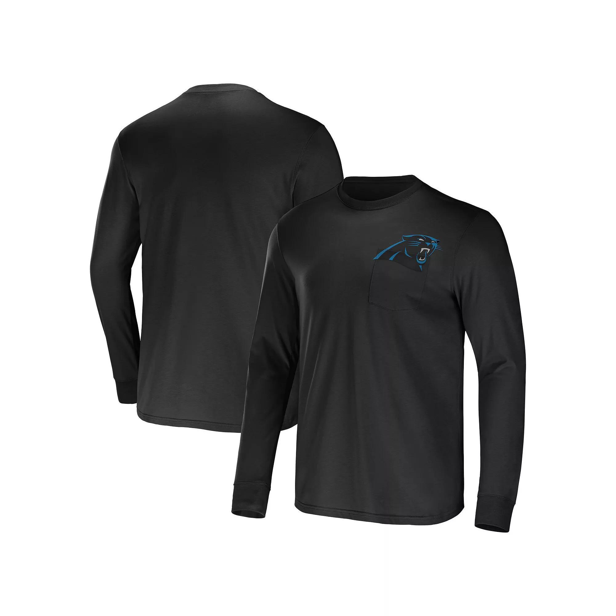 Men's NFL x Darius Rucker Collection by Fanatics Navy Tennessee Titans Team Long Sleeve Pocket T-Shirt, Size: 3XL, Blue Product Image