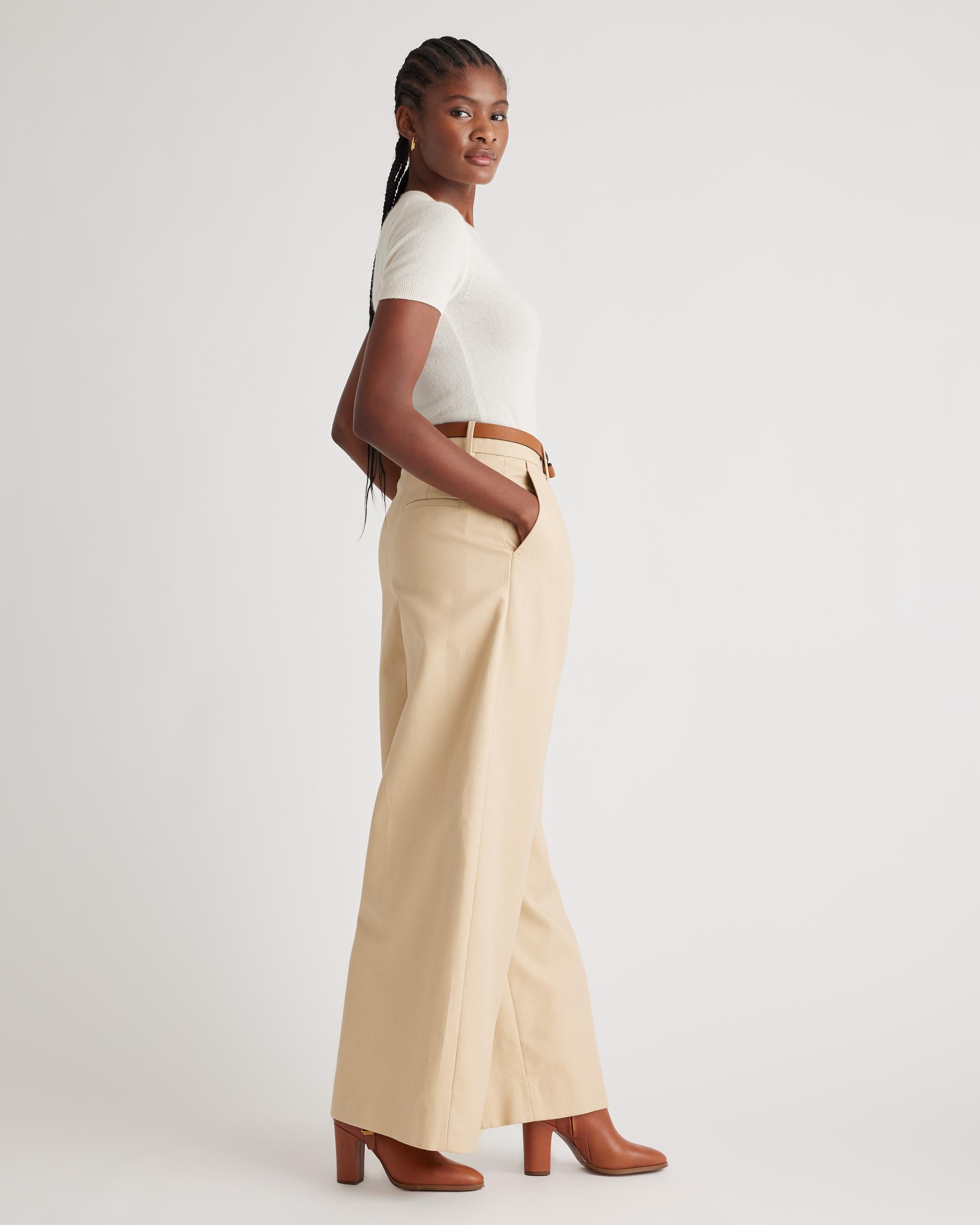 Quince | Women's Mongolian Cashmere T-Shirt Product Image