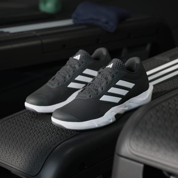 adidas Amplimove Men's Training Shoes, Size: 12, Black White Gray Product Image