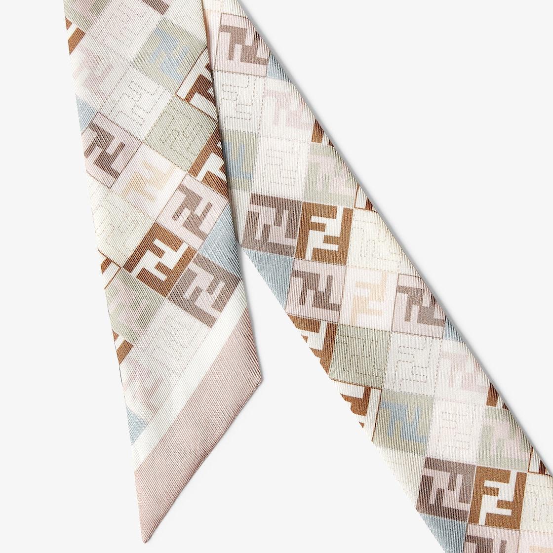 WrappyBeige silk bandeau Product Image