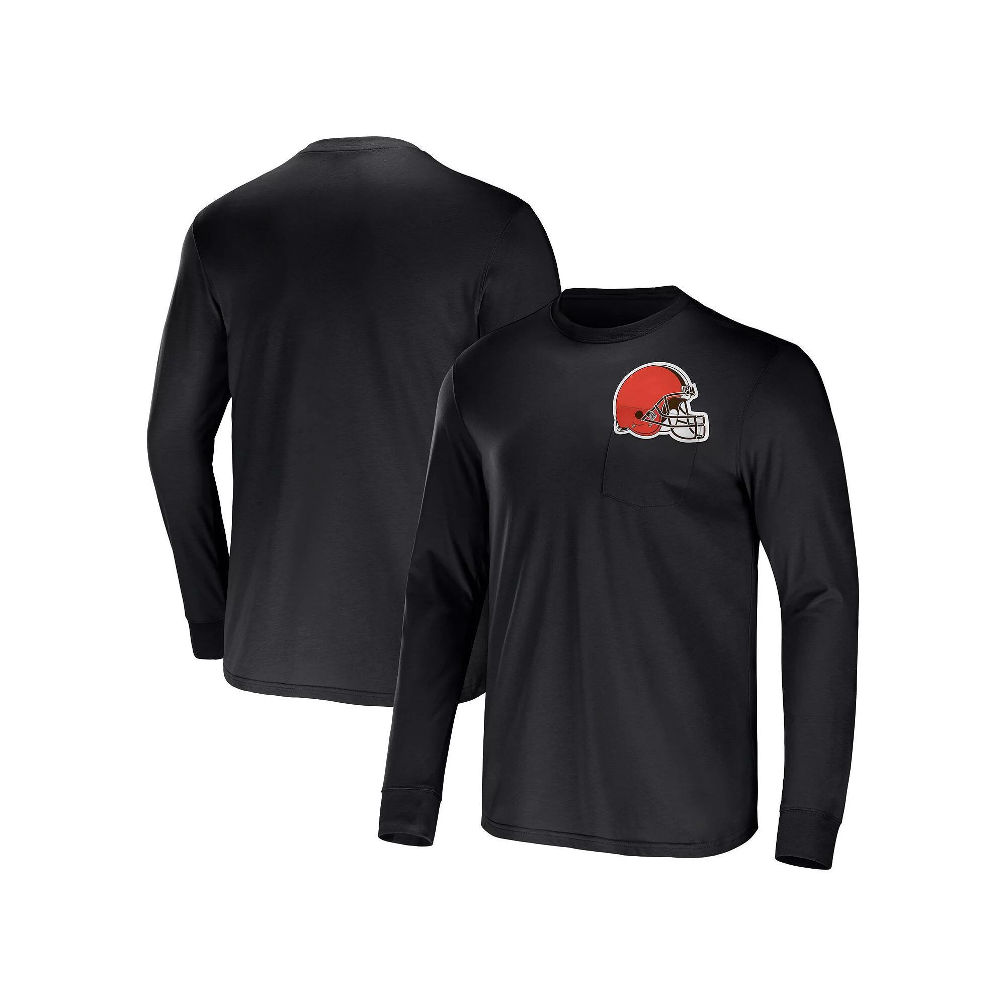 Men's NFL x Darius Rucker Collection by Fanatics Blue Indianapolis Colts Team Long Sleeve Pocket T-Shirt, Size: Medium Product Image