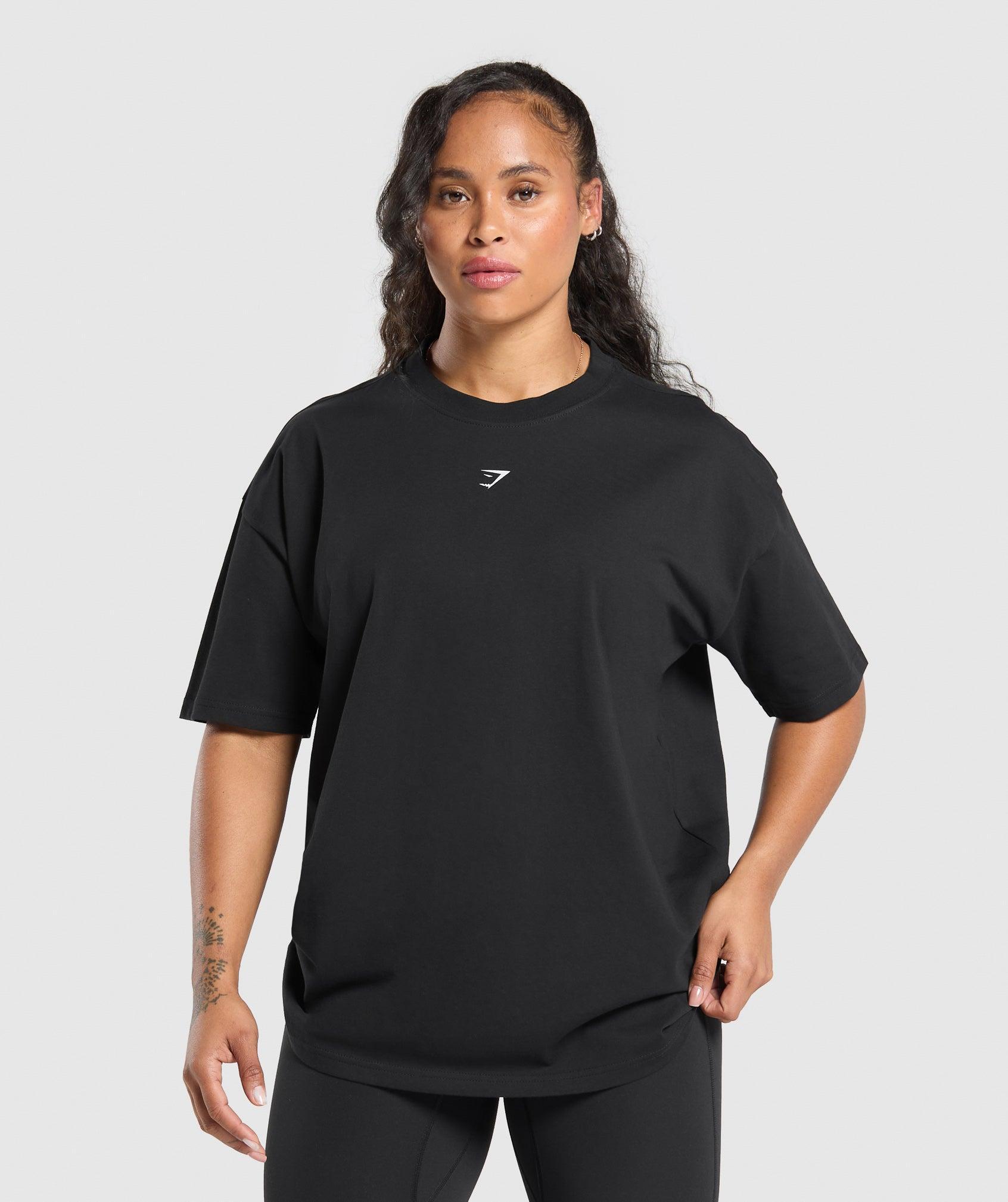 Lifting Club Graphic Oversized T-Shirt Product Image