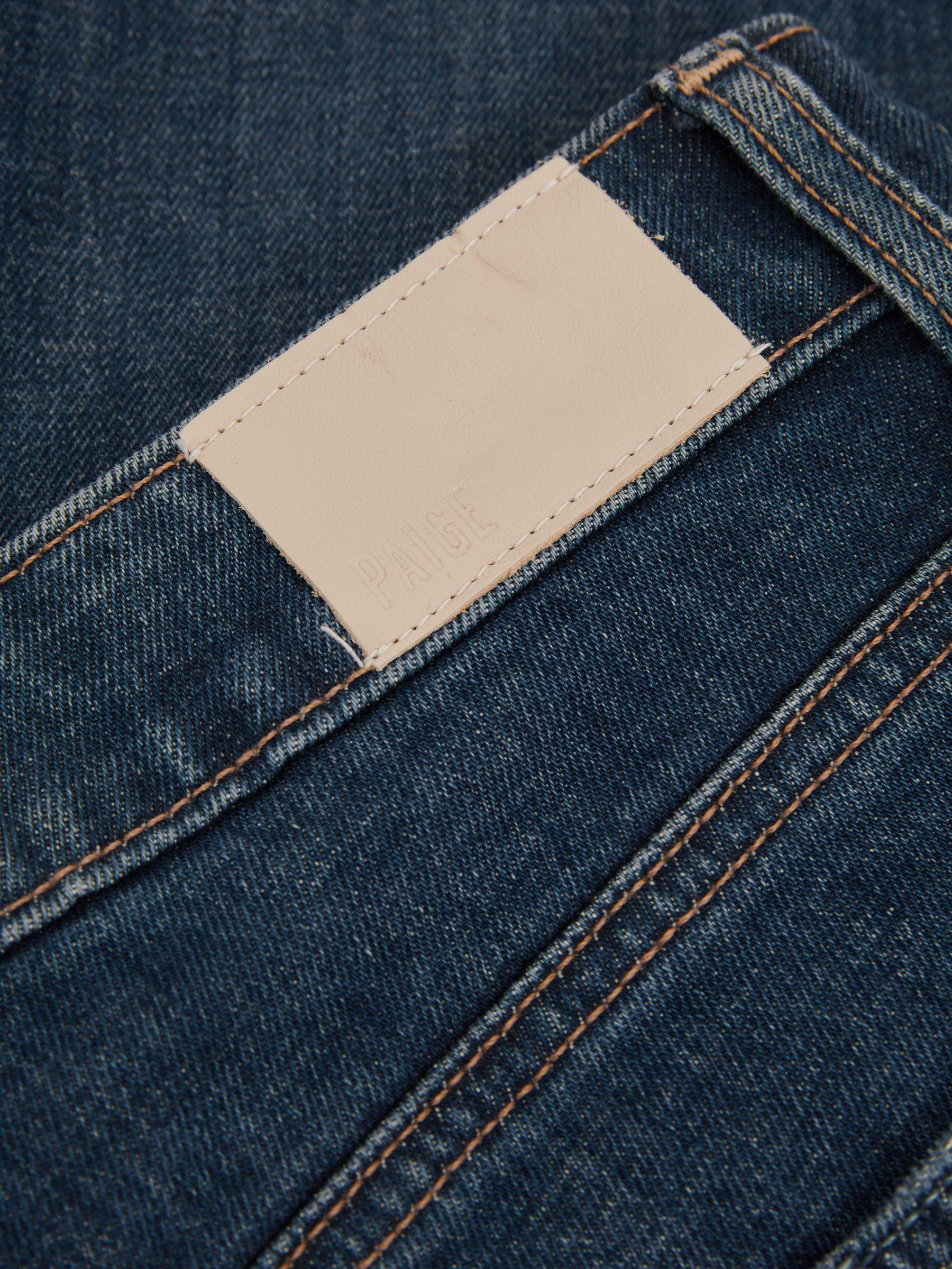 High Rise Laurel Ancient Blue Paige Ancient Blue High Rise Flared Jeans Product Image