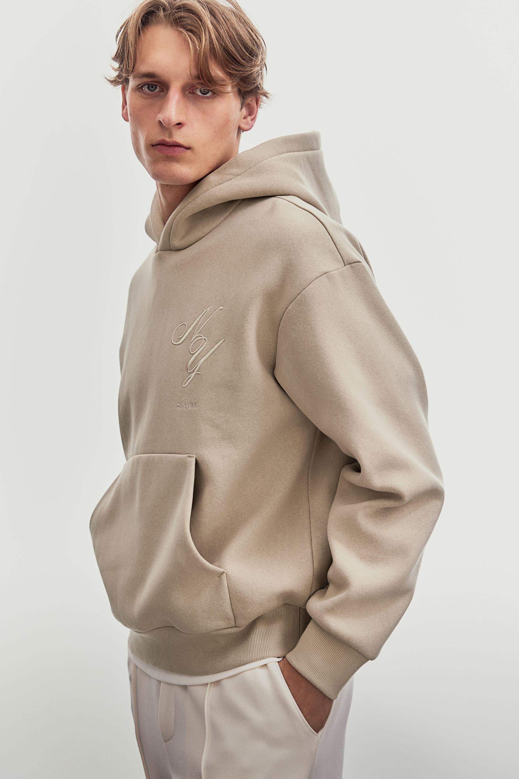 Loose Fit Printed hoodie Product Image