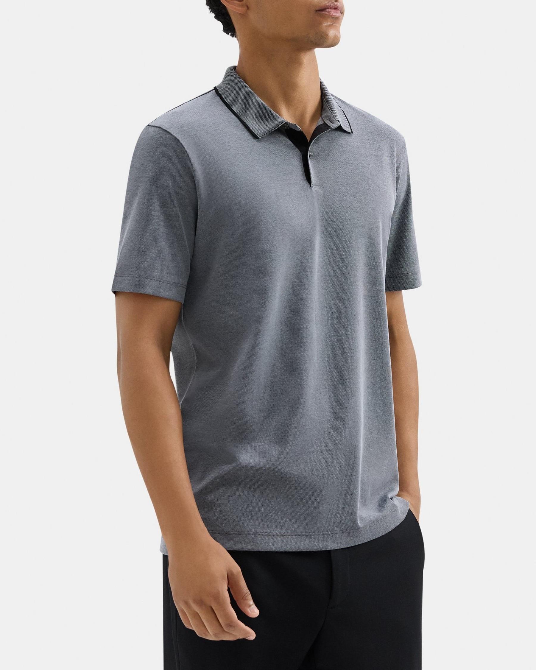 Standard Polo in Piqué Cotton Product Image
