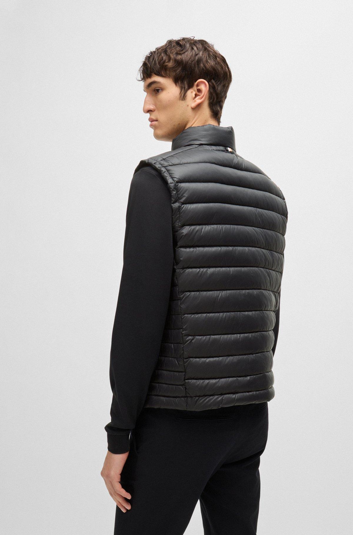 Packable gilet with tonal logo Product Image