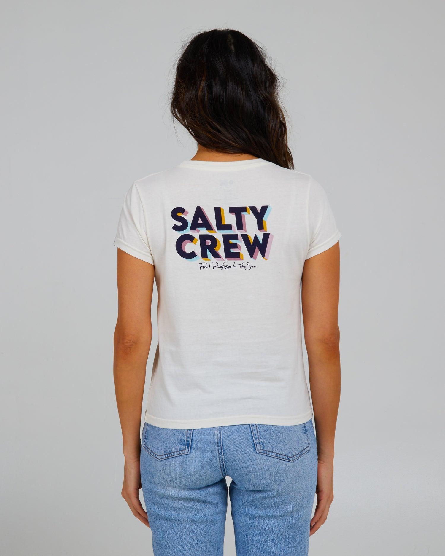 Jolly Modern Tee - Off White Female Product Image