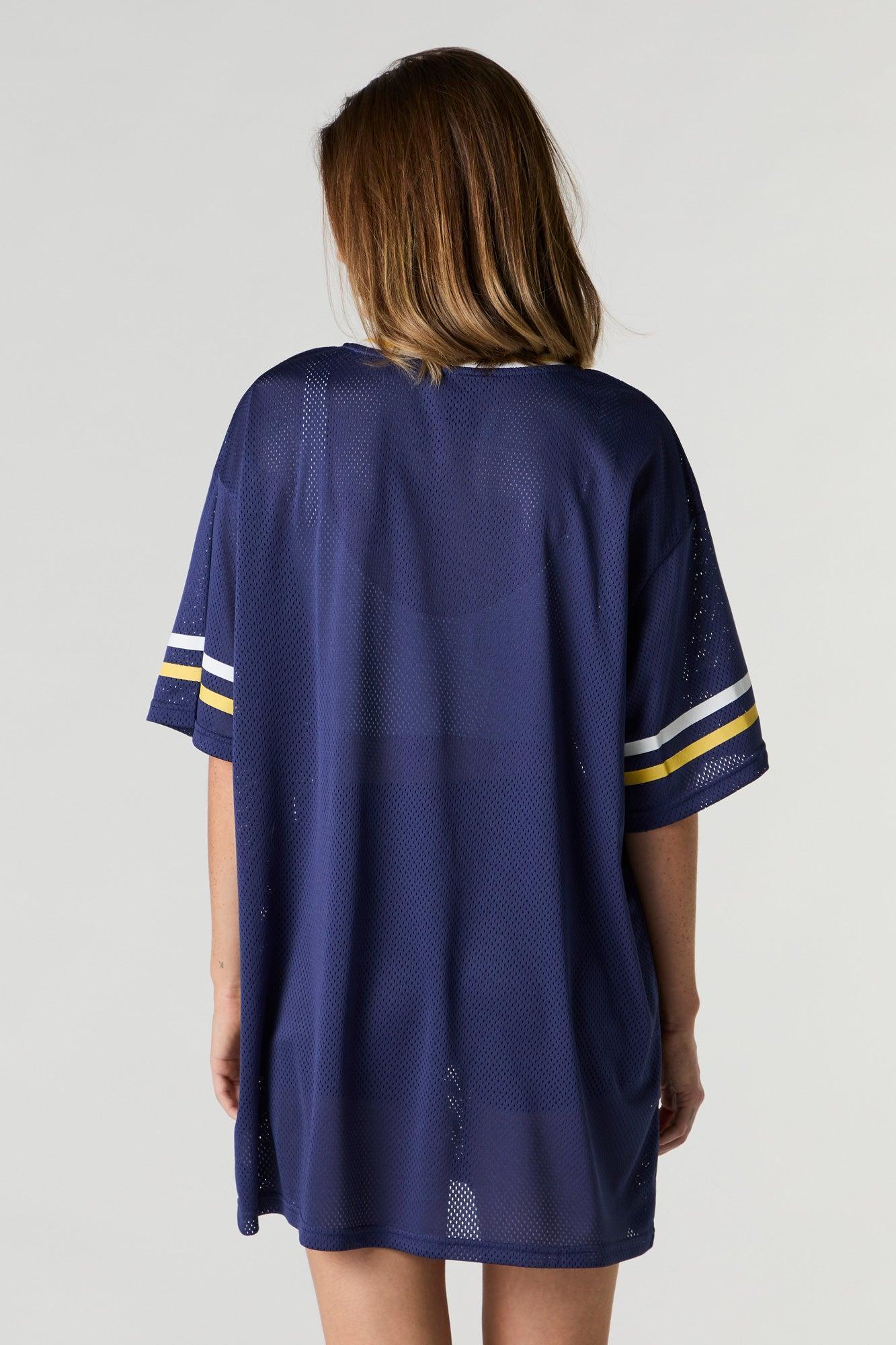 Los Angeles Graphic Mesh Jersey Dress Female Product Image