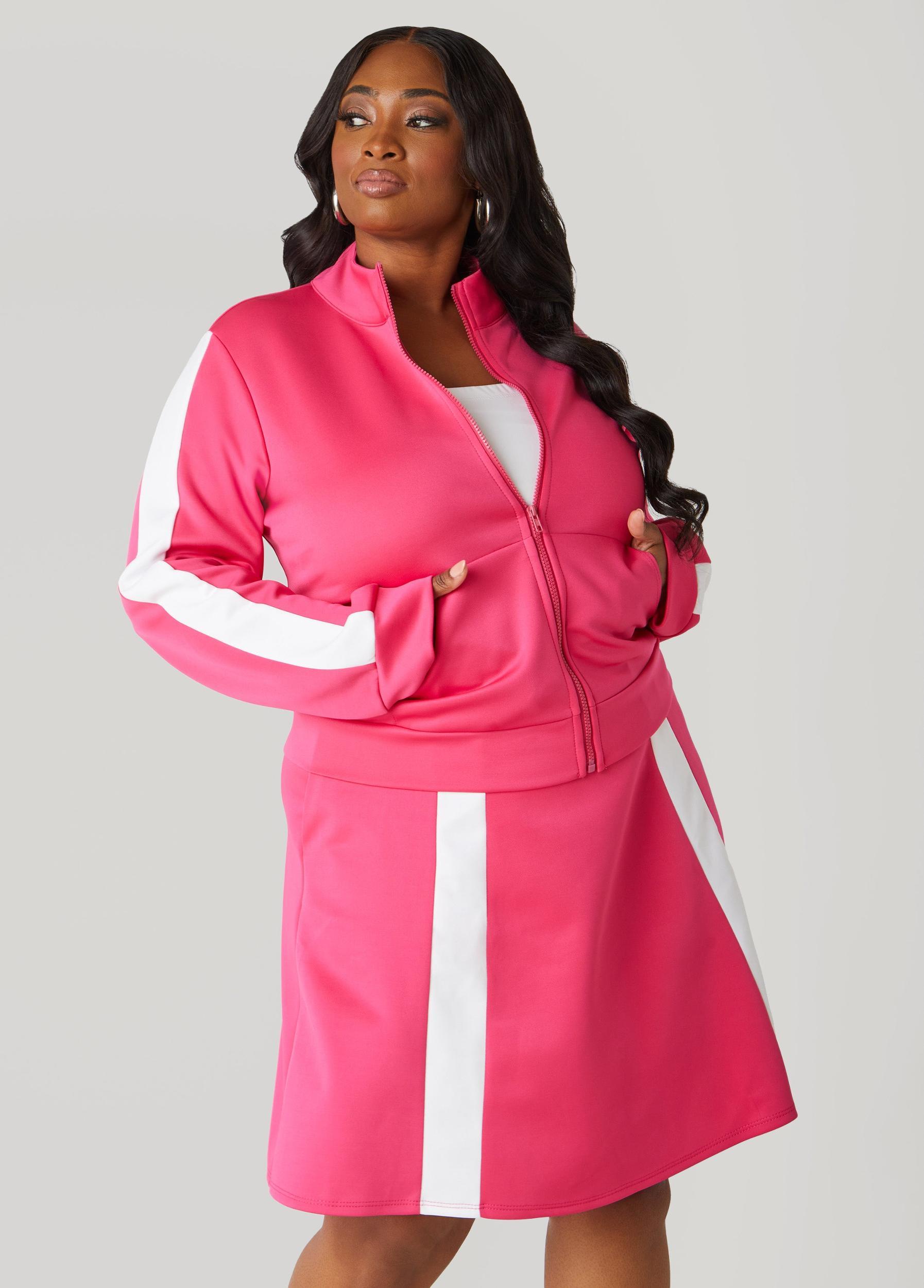 Stripe Trimmed Track Jacket Product Image