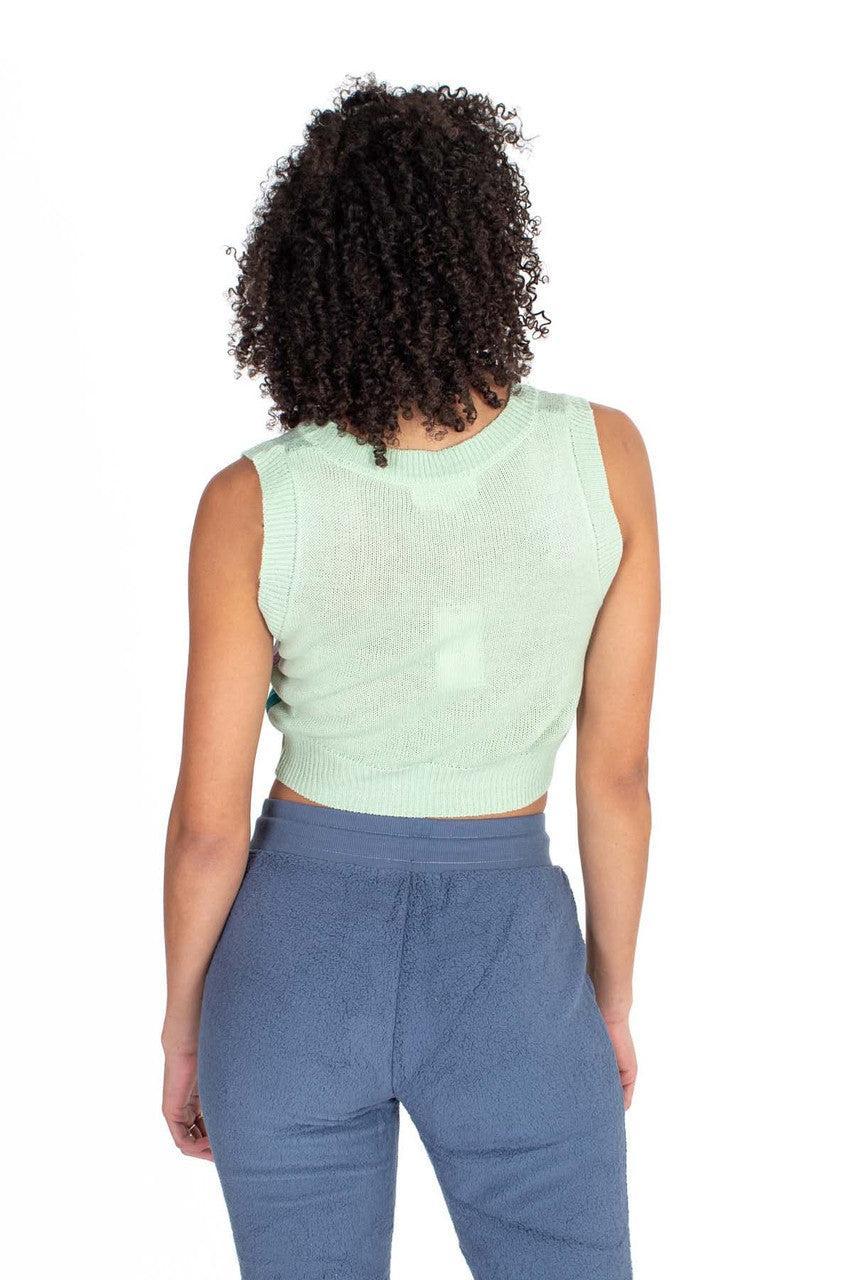 Spring Meadow Landscape Sweater Vest Product Image