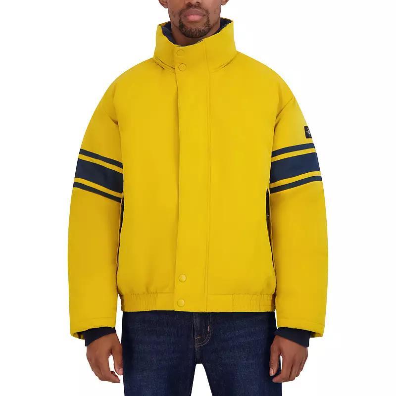 Men's Nautica Vintage Puffer Jacket, Size: Medium, Grey Product Image
