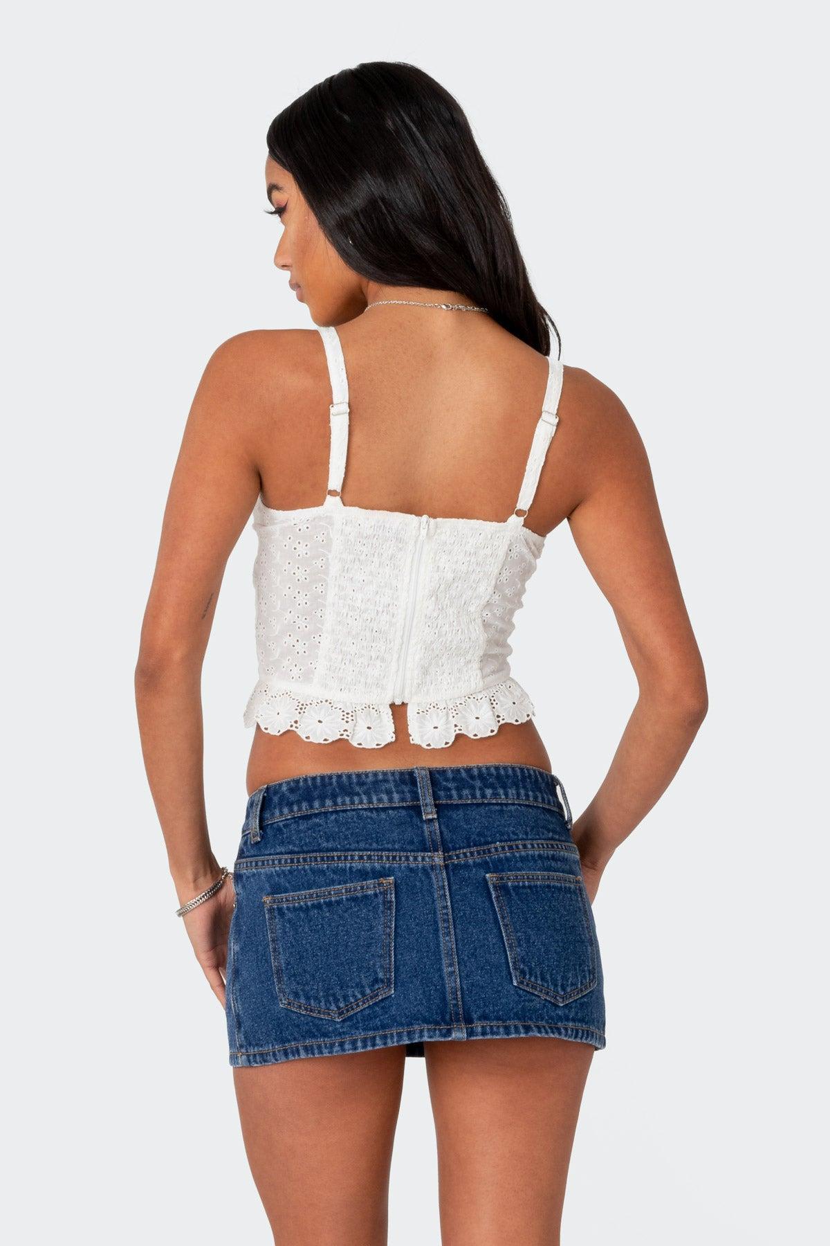 Sami Lacey Cotton Cupped Corset Product Image