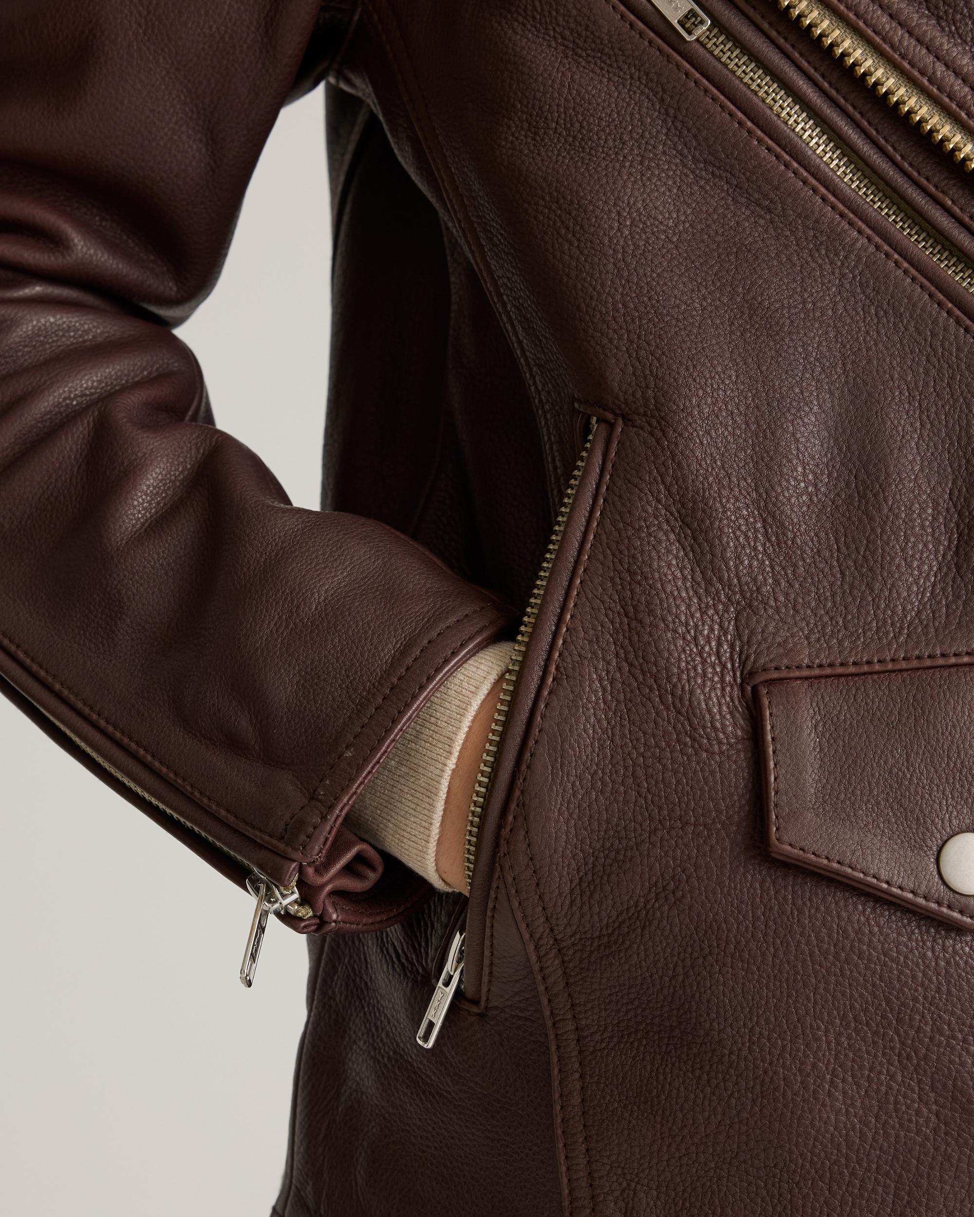 Quince | Women's OverSized Biker Jacket Leather Product Image