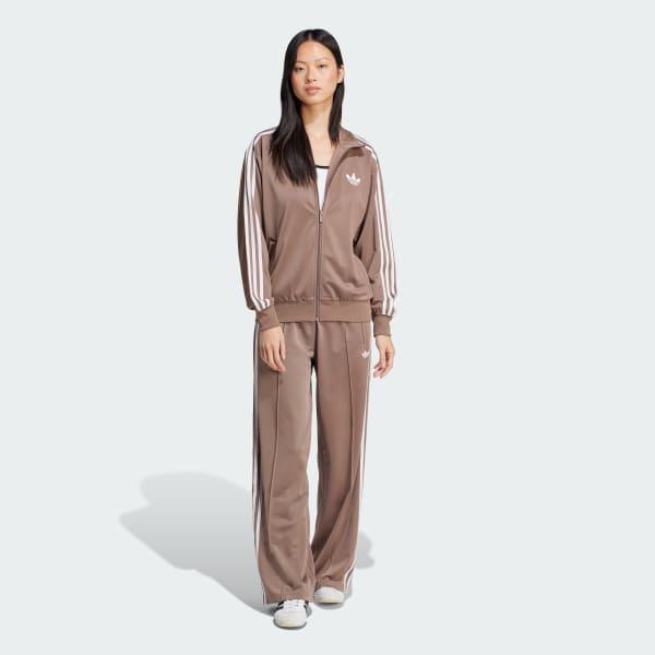 adidas Adicolor Classic Firebird Loose Track Top Black M Womens Product Image