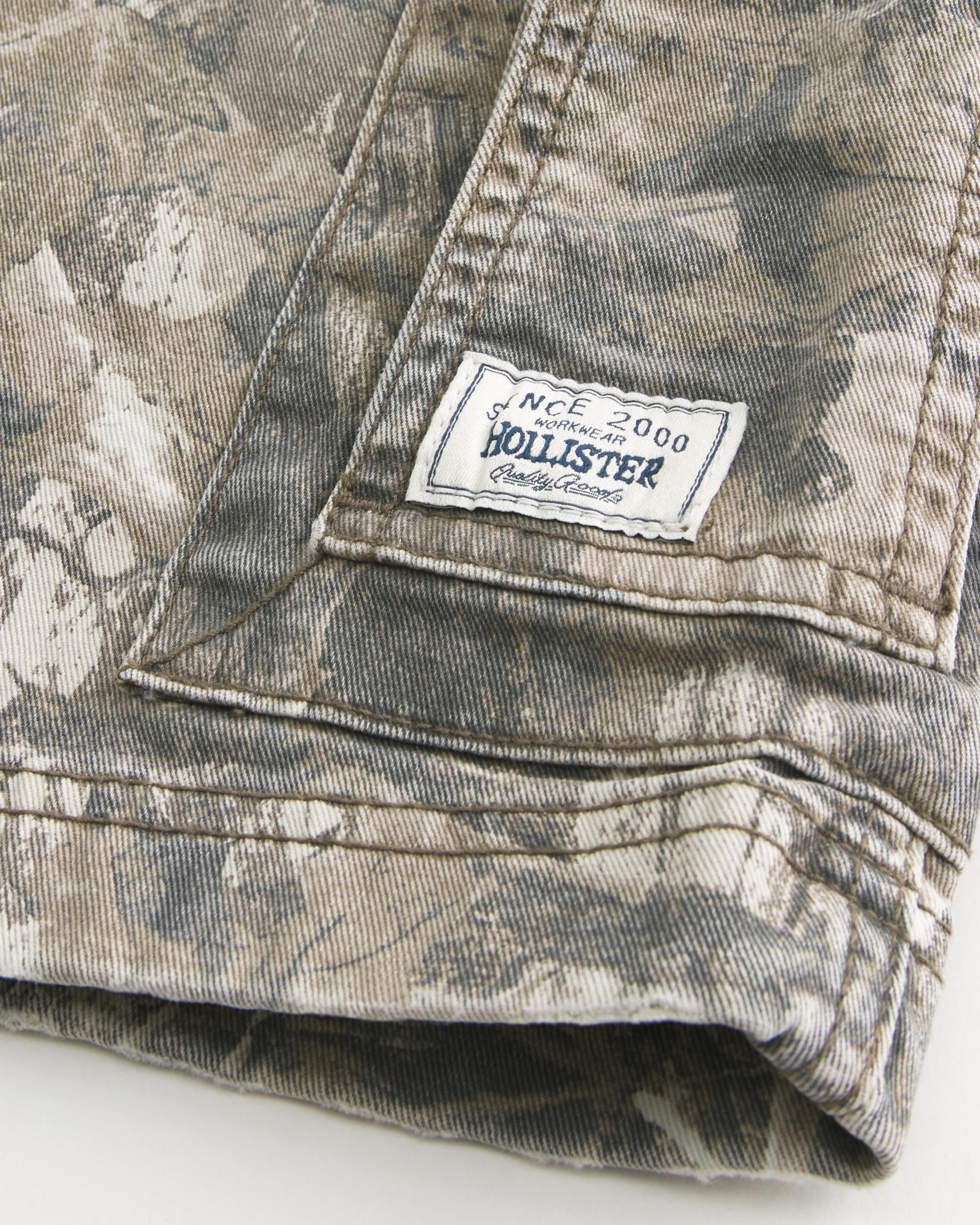 At-the-Knee Baggy Cargo Shorts Product Image