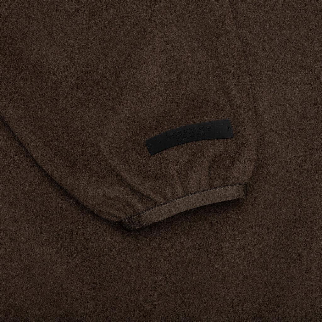 Printed Felpa Slim Fit Hoodie - Charcoal Male Product Image
