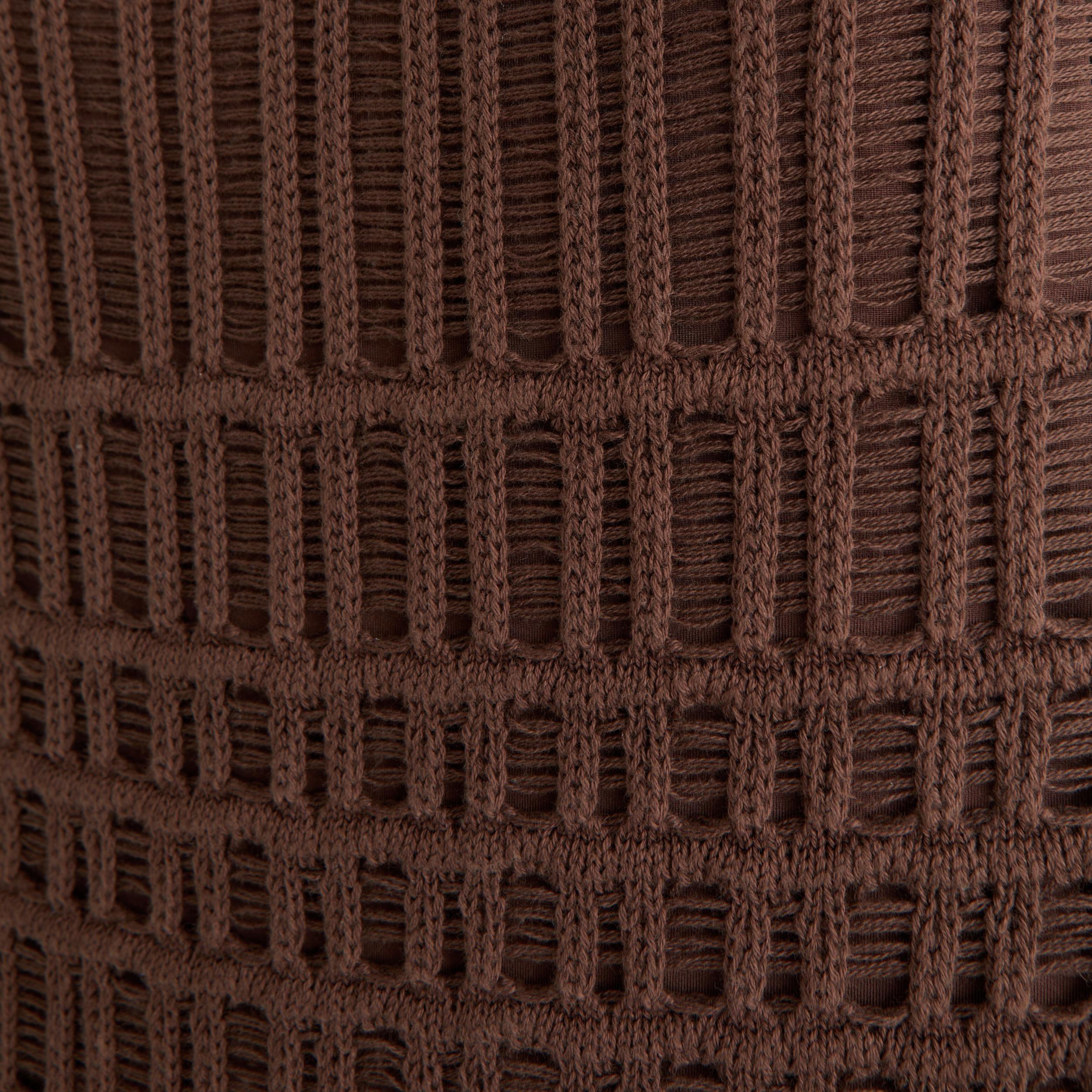 Crochet-Style Maxi Dress Product Image