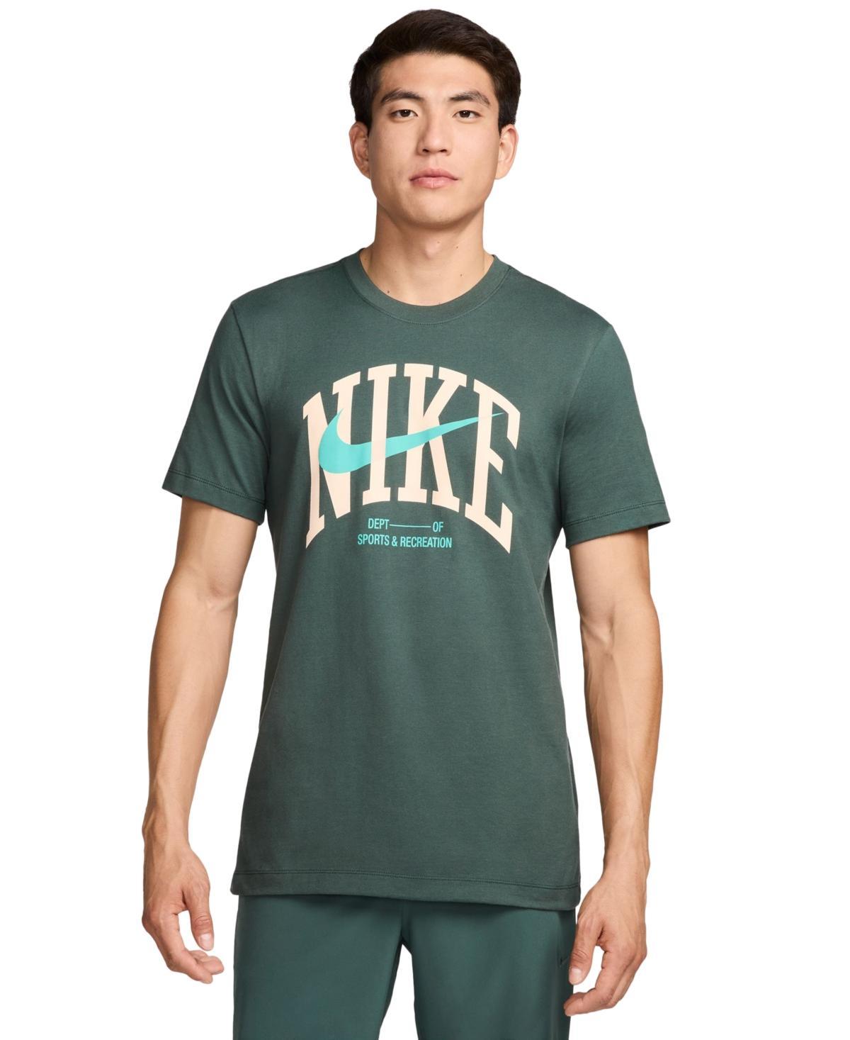 Men's Nike Fitness Graphic Tee, Size: Small, Summit White Product Image