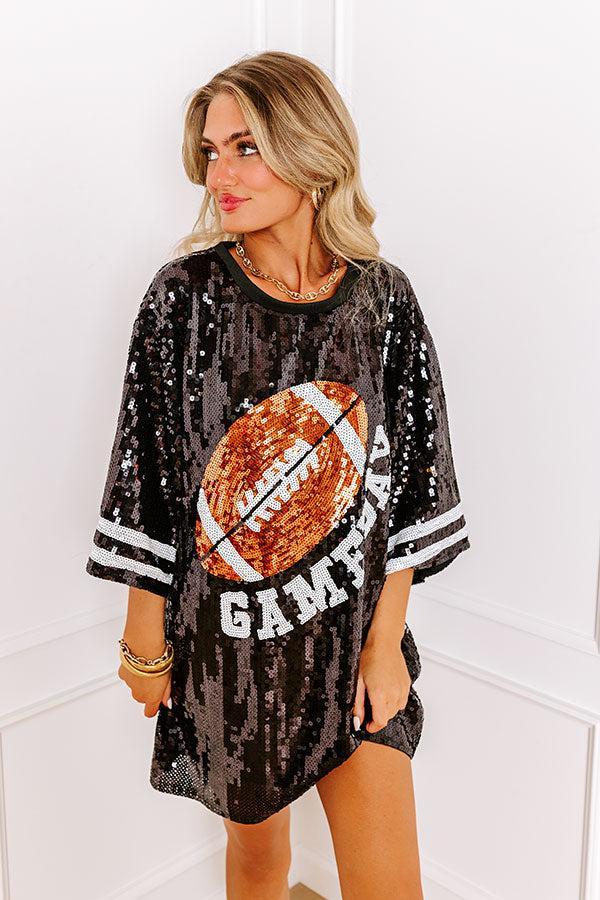 Gameday Ready Sequin Mini Dress Product Image
