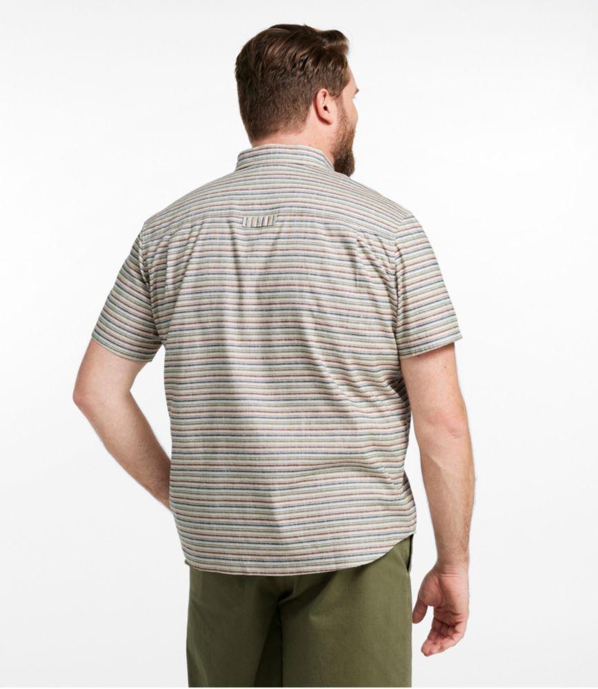 
                            
                                
                                    
                                
                            Men's Stonecoast Hemp Shirt, Short-Sleeve, Slightly Fitted Untucked Fit, Stripe
                         Product Image