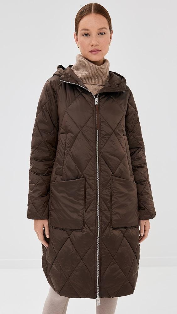 Varley Frisco Long Quilt Jacket | Shopbop Product Image