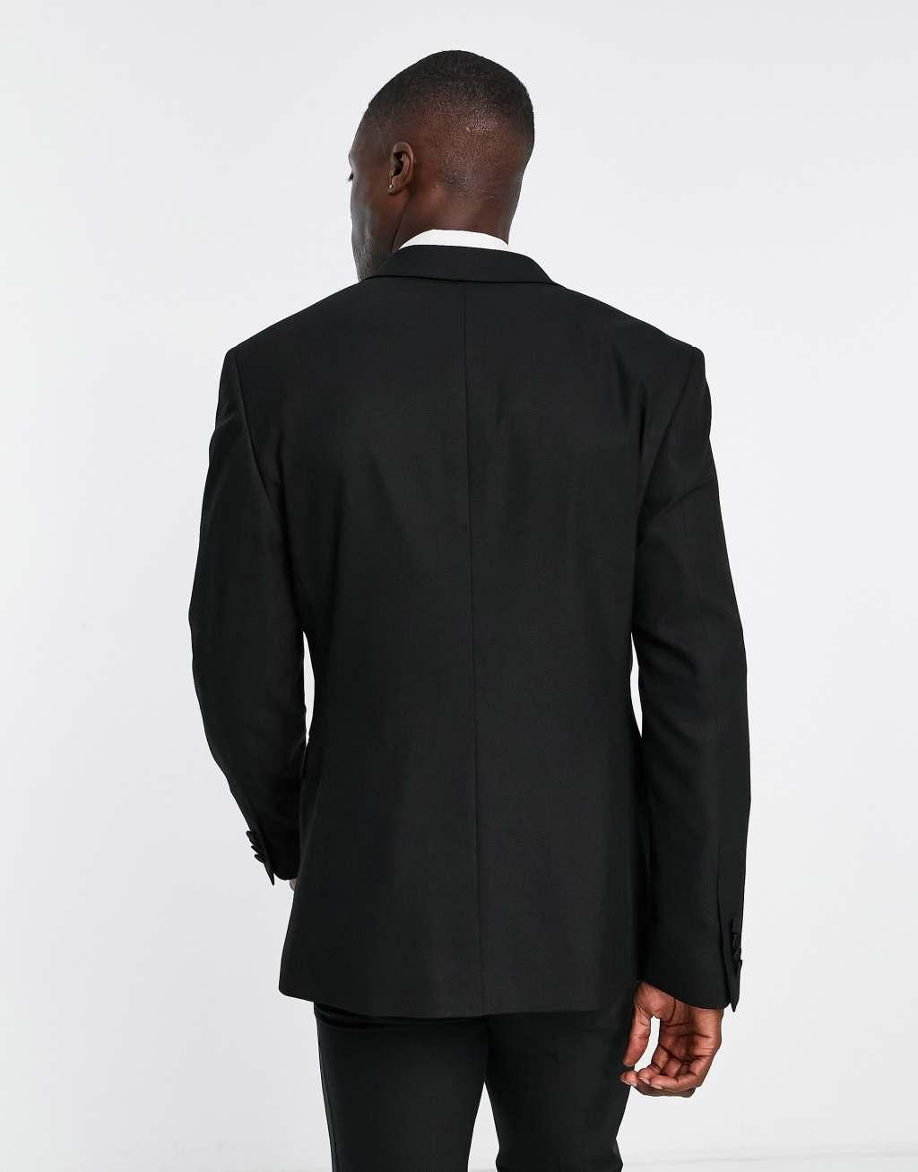 Topman skinny tux suit jacket Product Image