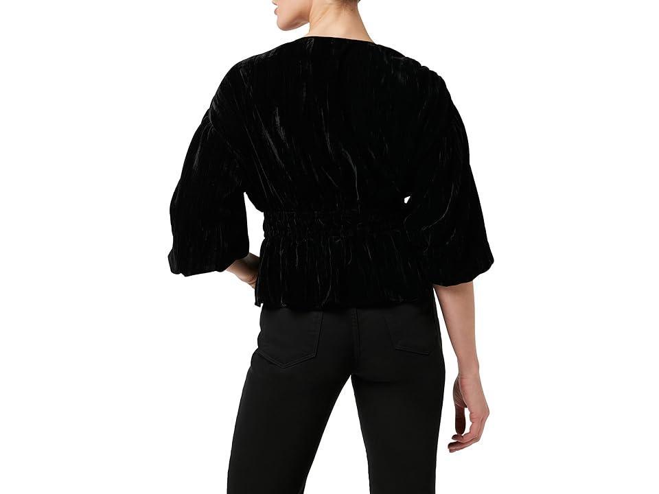 Womens The Mona Velvet Smocked Top Product Image