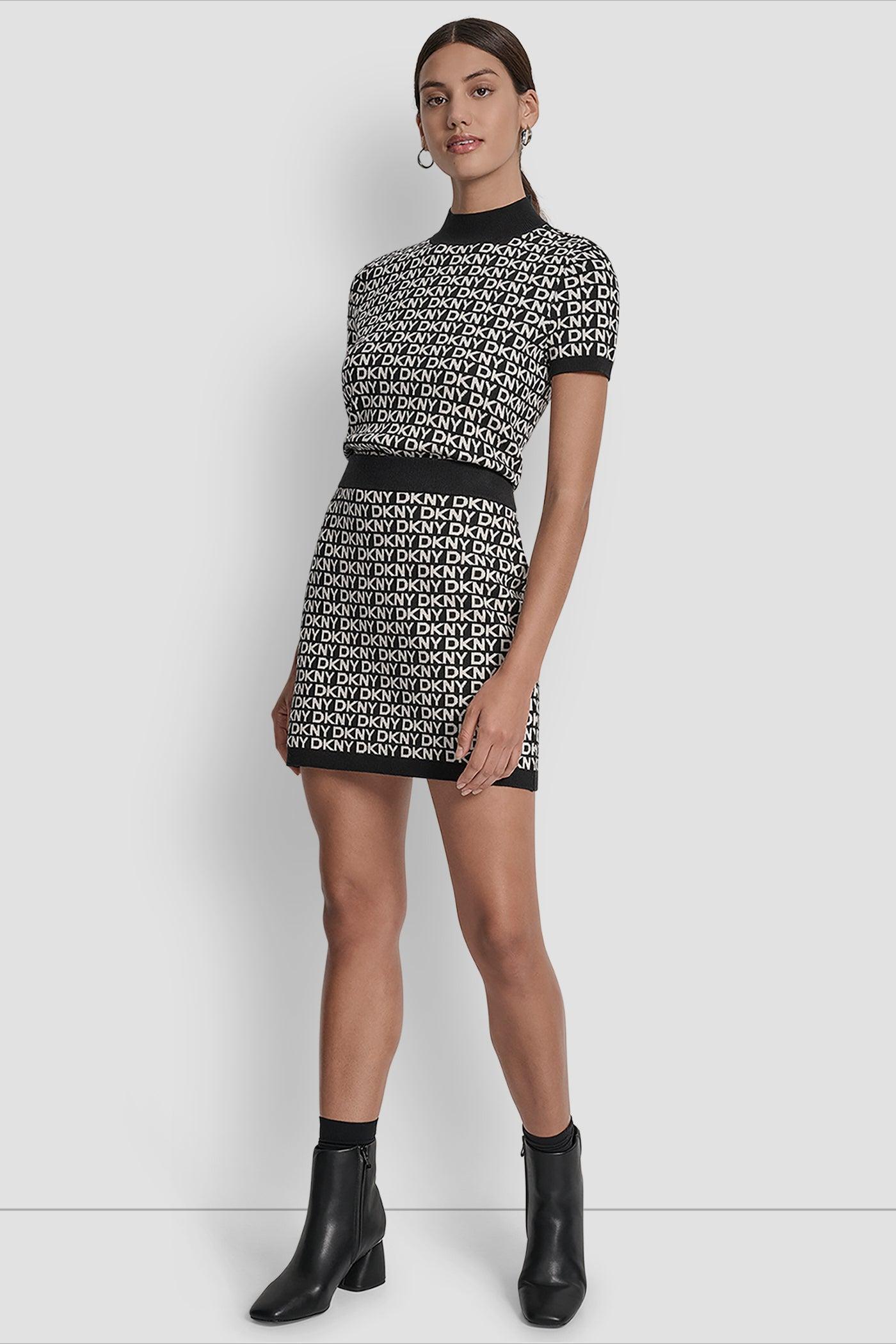 LOGO JACQUARD SHORT SKIRT Product Image