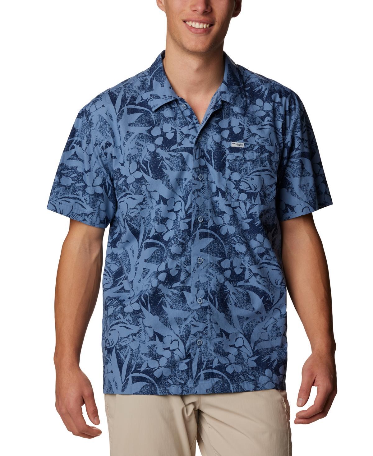 Columbia Mens Pfg Trollers Best Short Sleeve Shirt Product Image