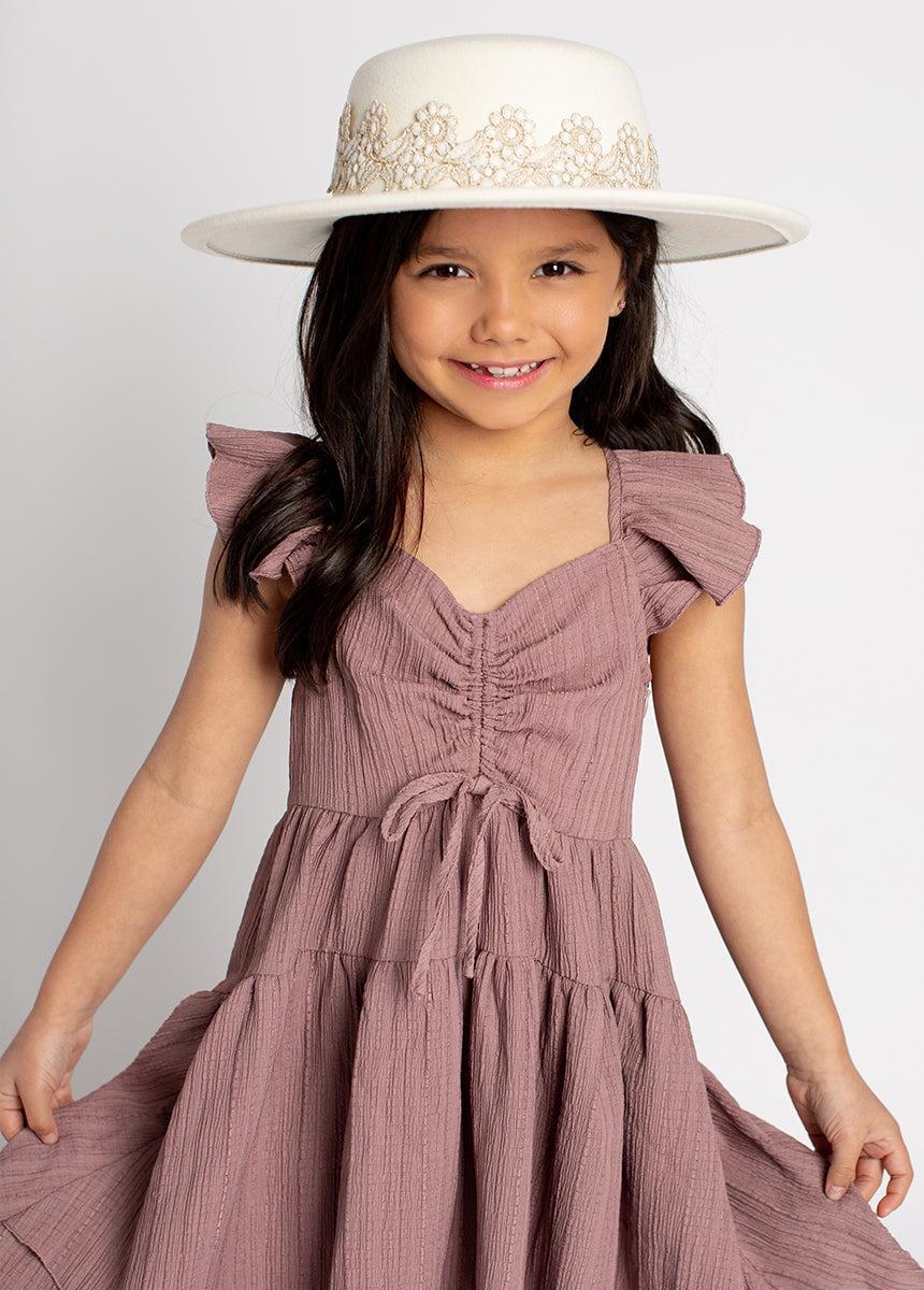 Tara Dress in Lavender Dust Girls Product Image
