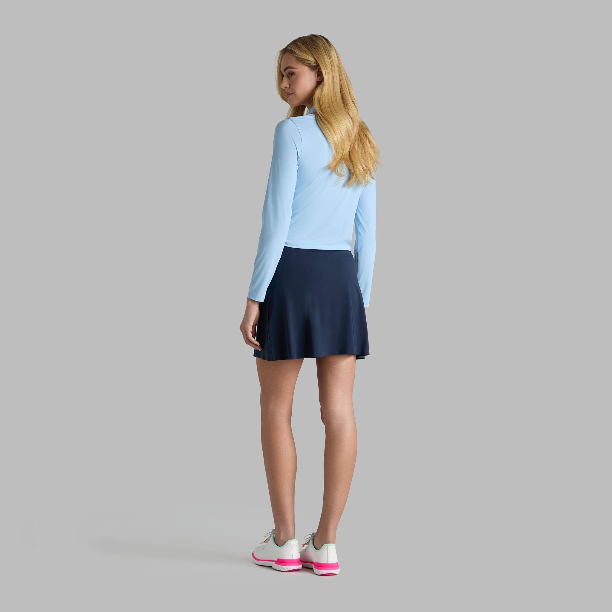 SILKY TECH NYLON LONG SLEEVE POLO Product Image