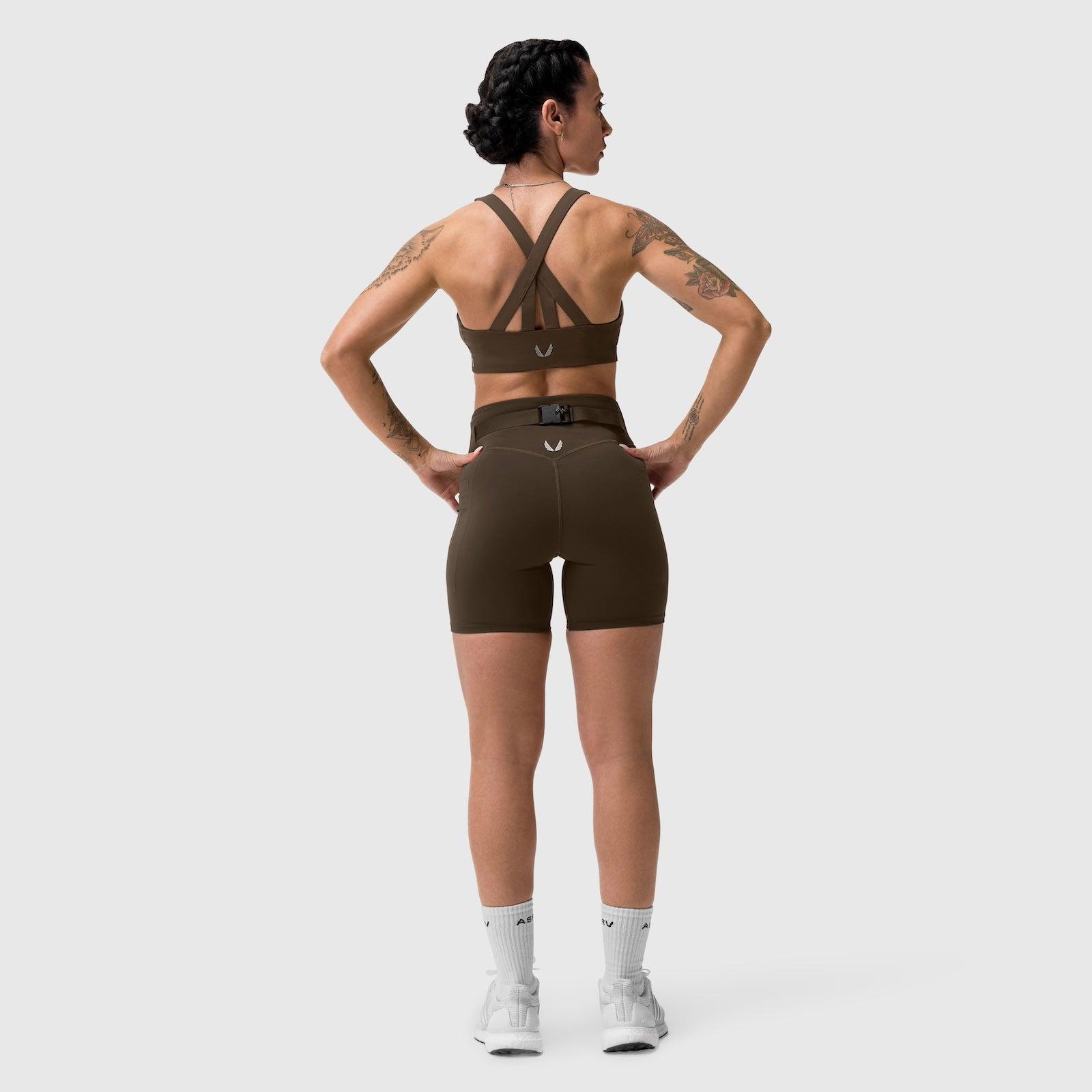 W029. Lycra® 3-in-1 Biker Short - Black Product Image