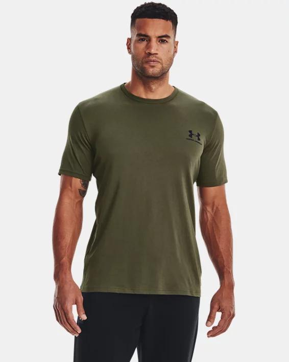 UA Left Chest Logo Mens Short Sleeve Product Image