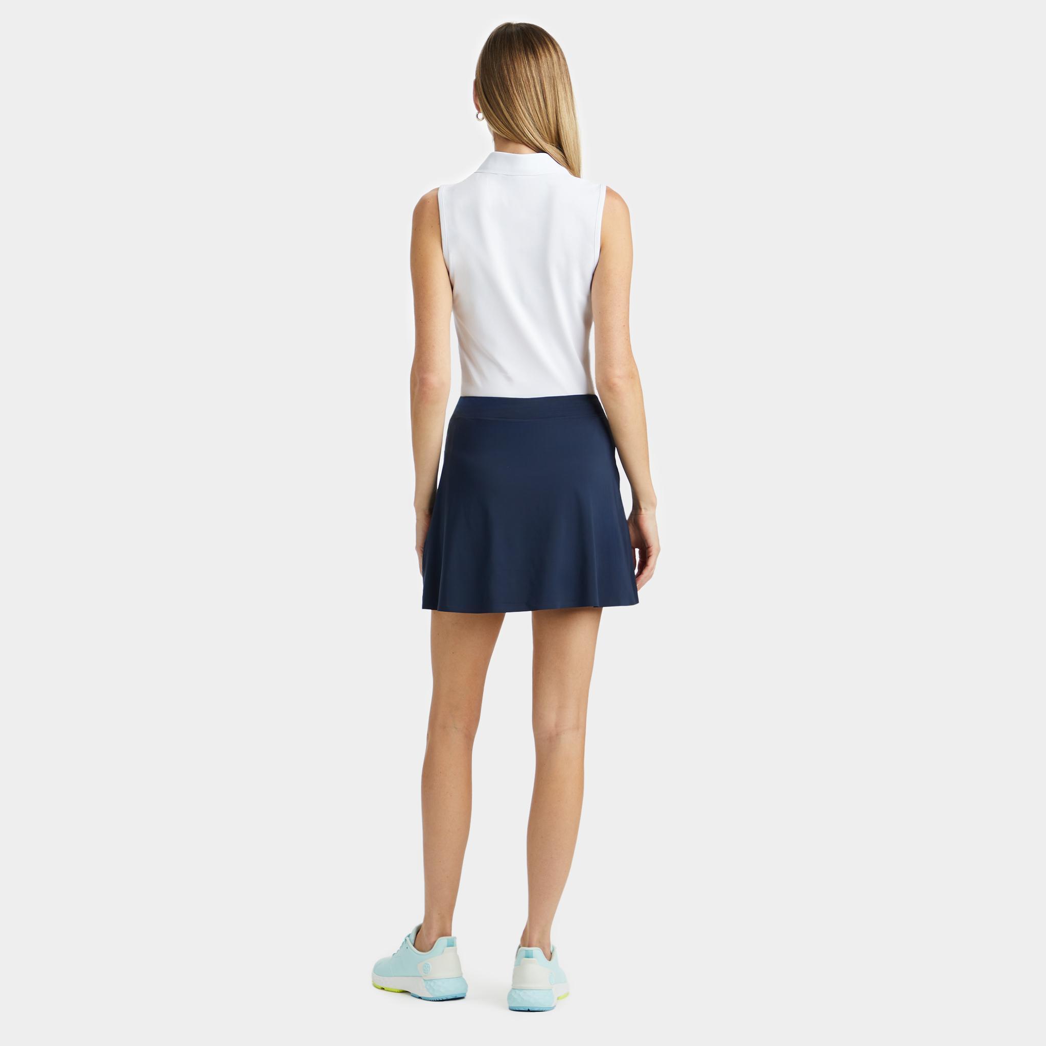 EMBROIDERED ICON TECH PIQUÉ SLEEVELESS POLO Product Image