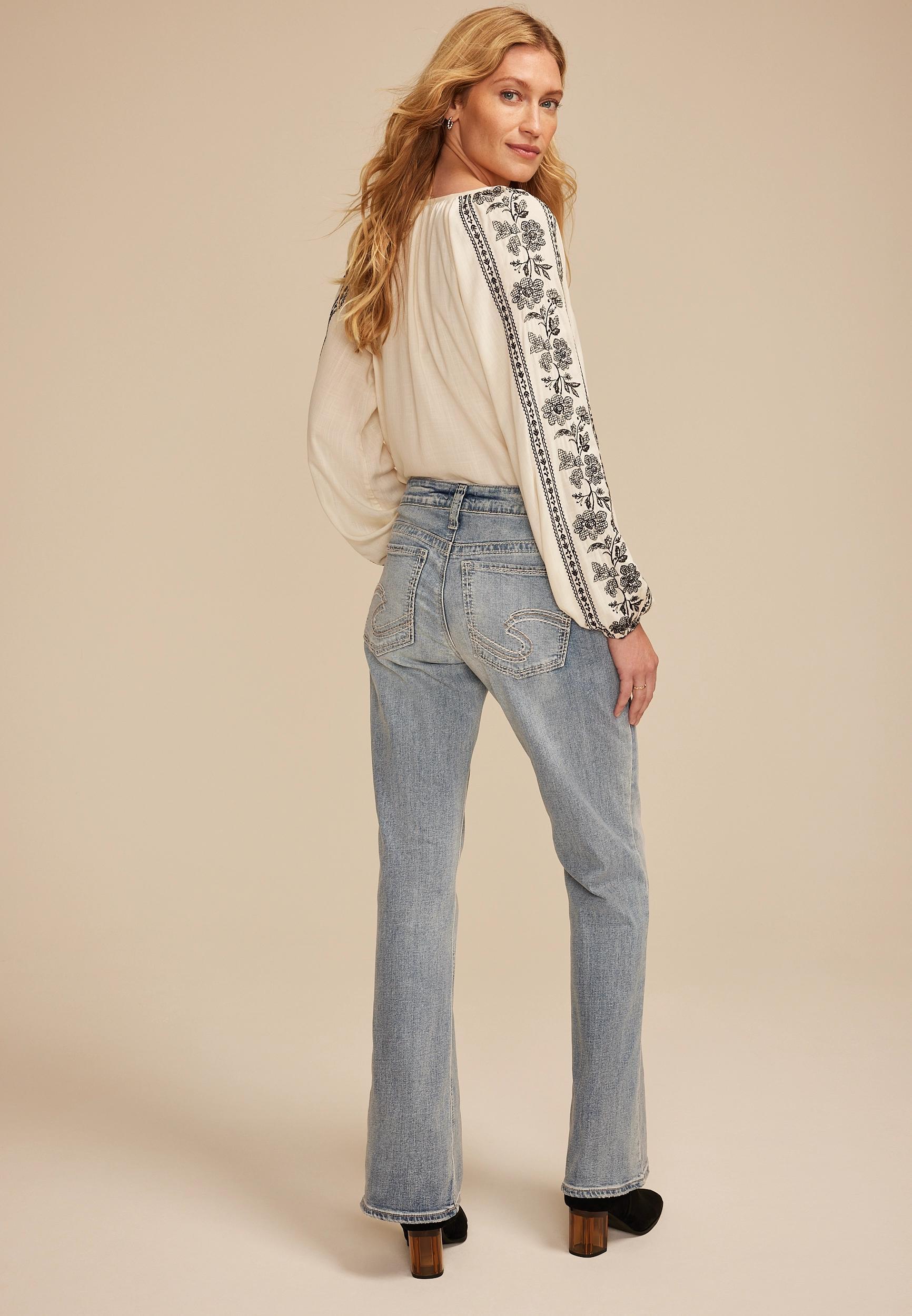 Silver Jeans Co.® Suki Curvy Mid Rise Bootcut Jean Product Image